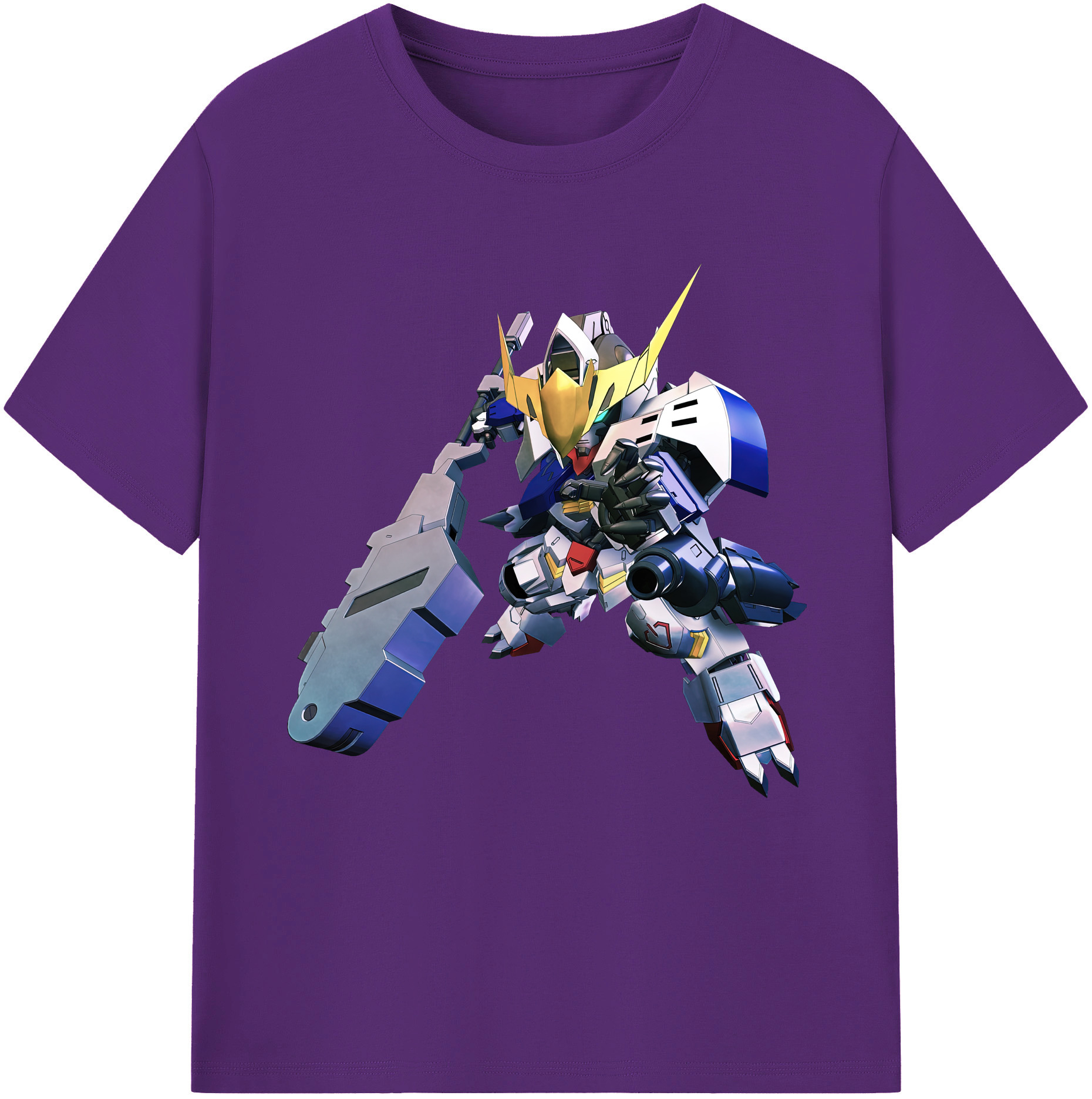 （画像用） 機動戦士ガンダム Mobile Suit Gundam 綿100％半袖Tシャツ（フロントプリント）