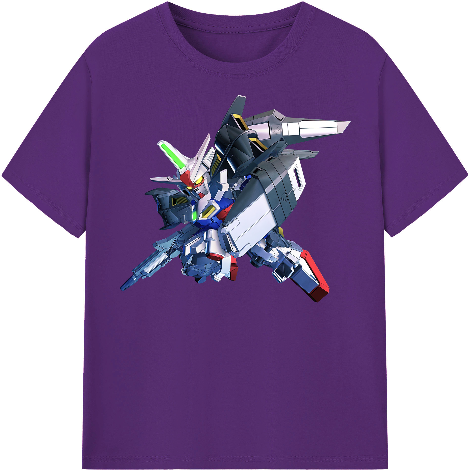 （画像用） 機動戦士ガンダム Mobile Suit Gundam 綿100％半袖Tシャツ（フロントプリント）