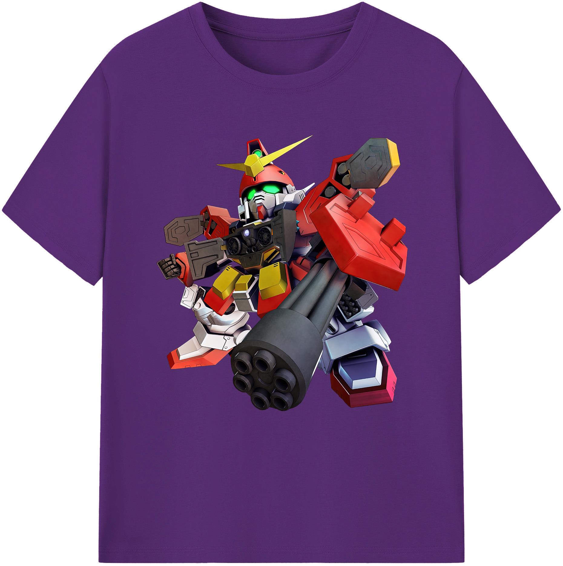 （画像用） 機動戦士ガンダム Mobile Suit Gundam 綿100％半袖Tシャツ（フロントプリント）