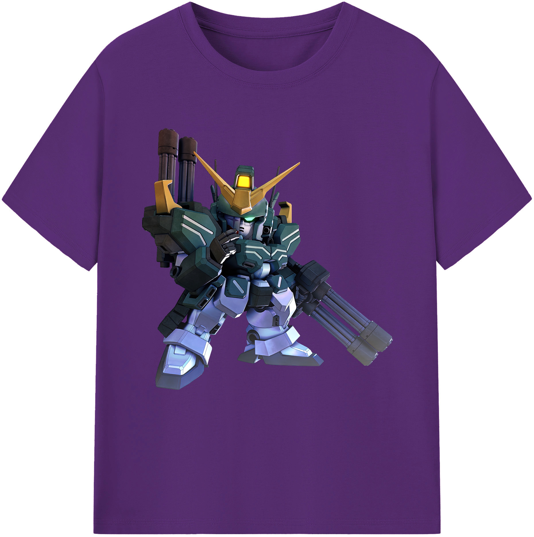 （画像用） 機動戦士ガンダム Mobile Suit Gundam 綿100％半袖Tシャツ（フロントプリント）