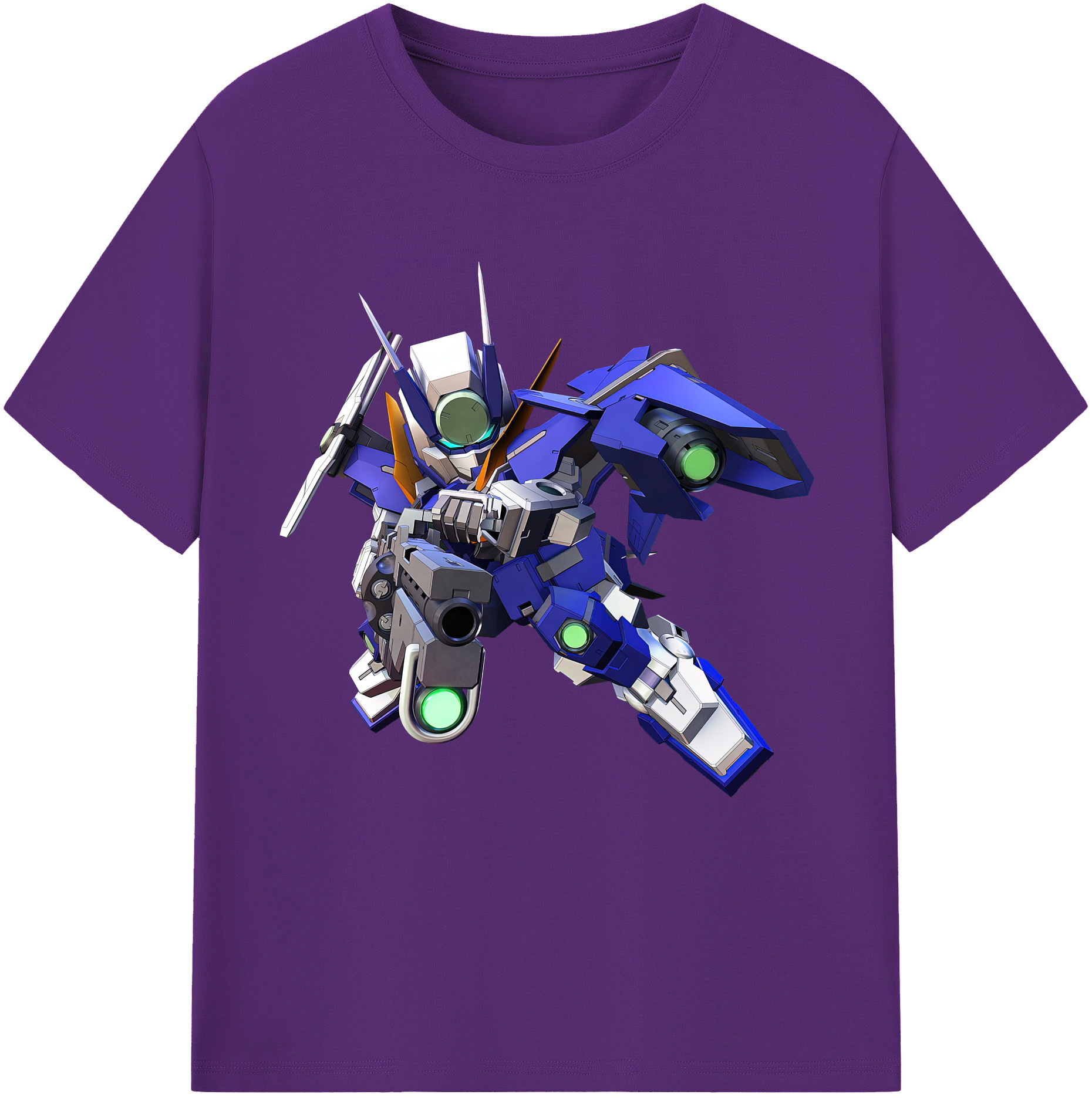 （画像用） 機動戦士ガンダム Mobile Suit Gundam 綿100％半袖Tシャツ（フロントプリント）