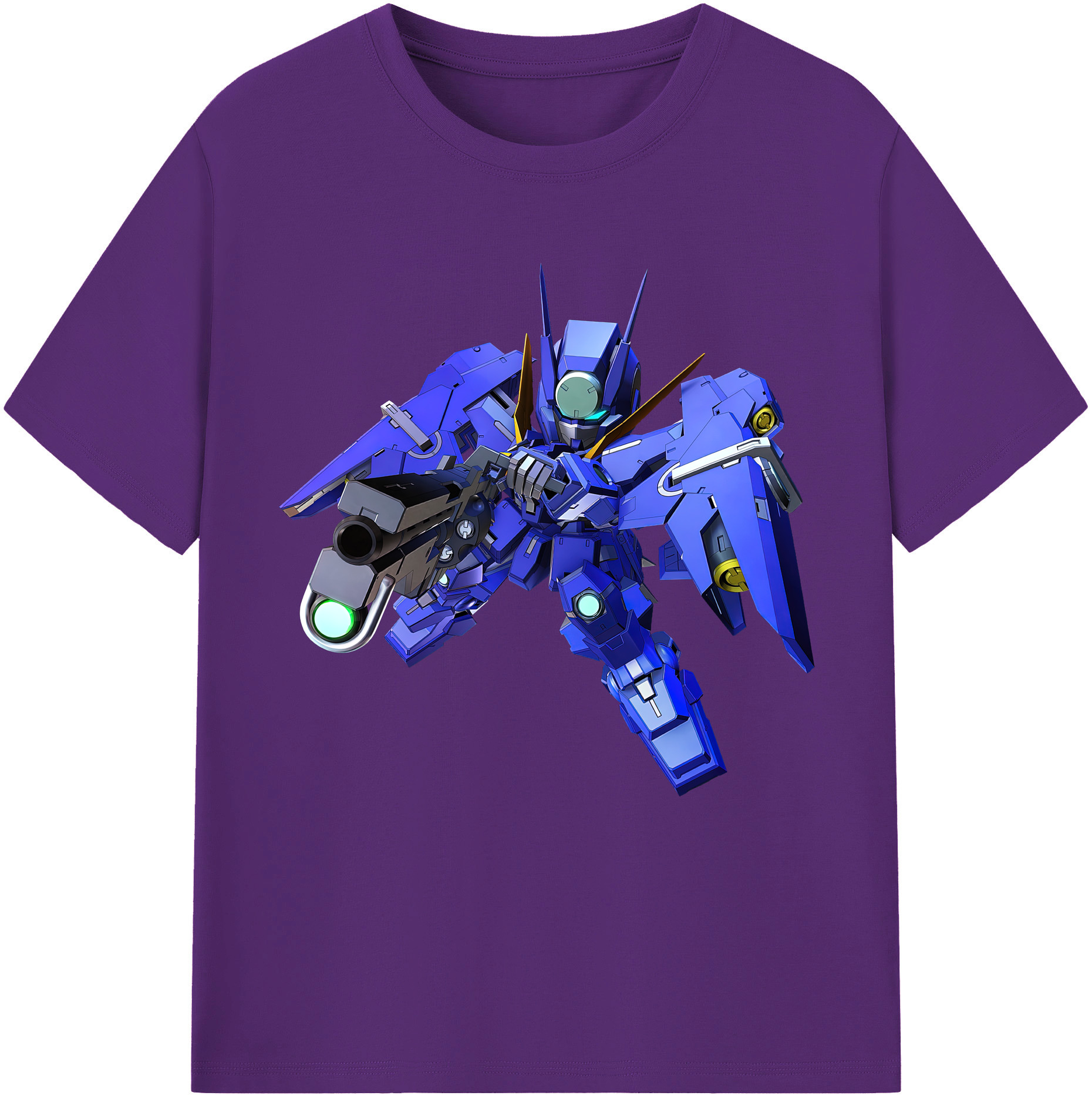 （画像用） 機動戦士ガンダム Mobile Suit Gundam 綿100％半袖Tシャツ（フロントプリント）
