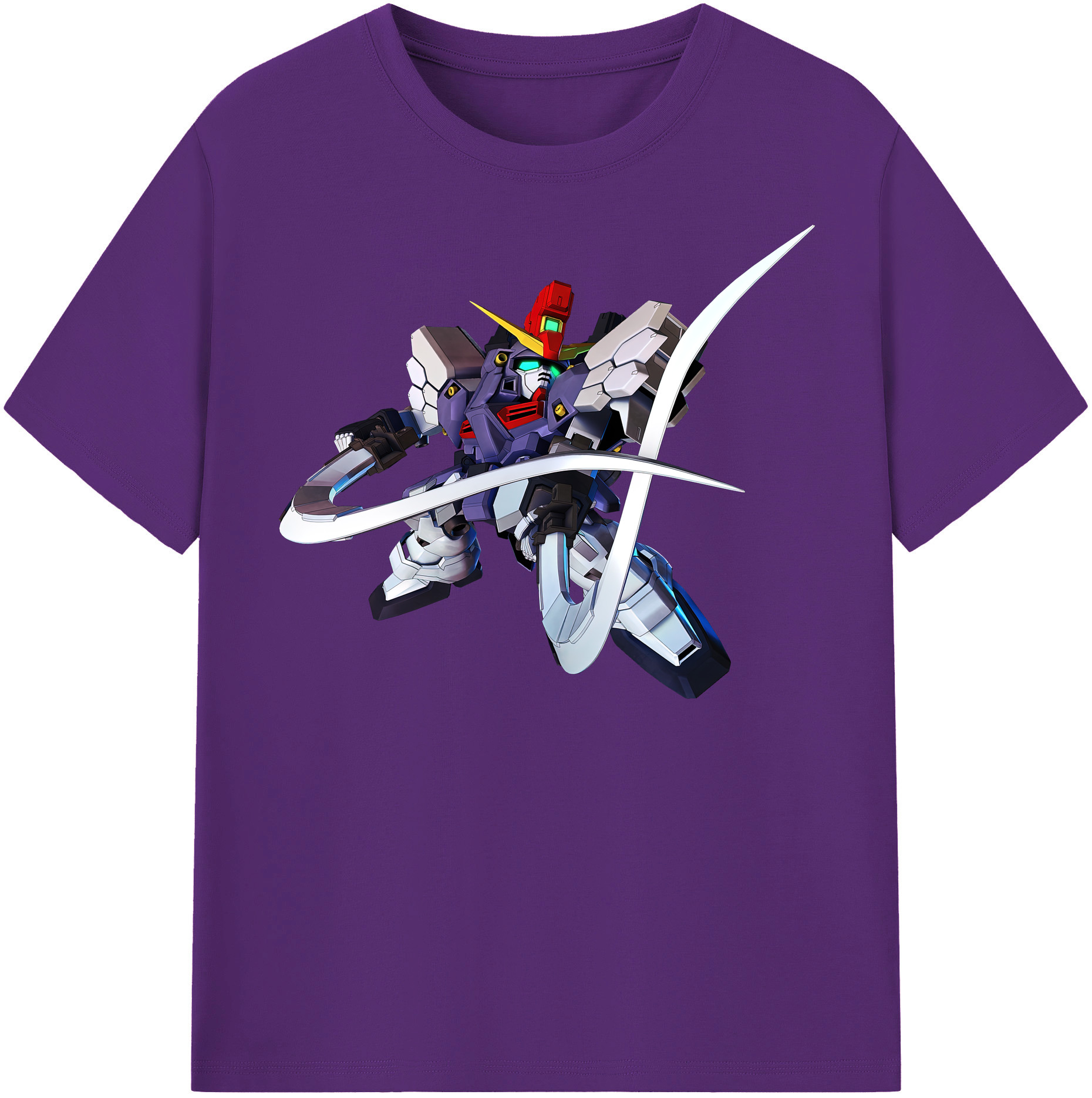 （画像用） 機動戦士ガンダム Mobile Suit Gundam 綿100％半袖Tシャツ（フロントプリント）