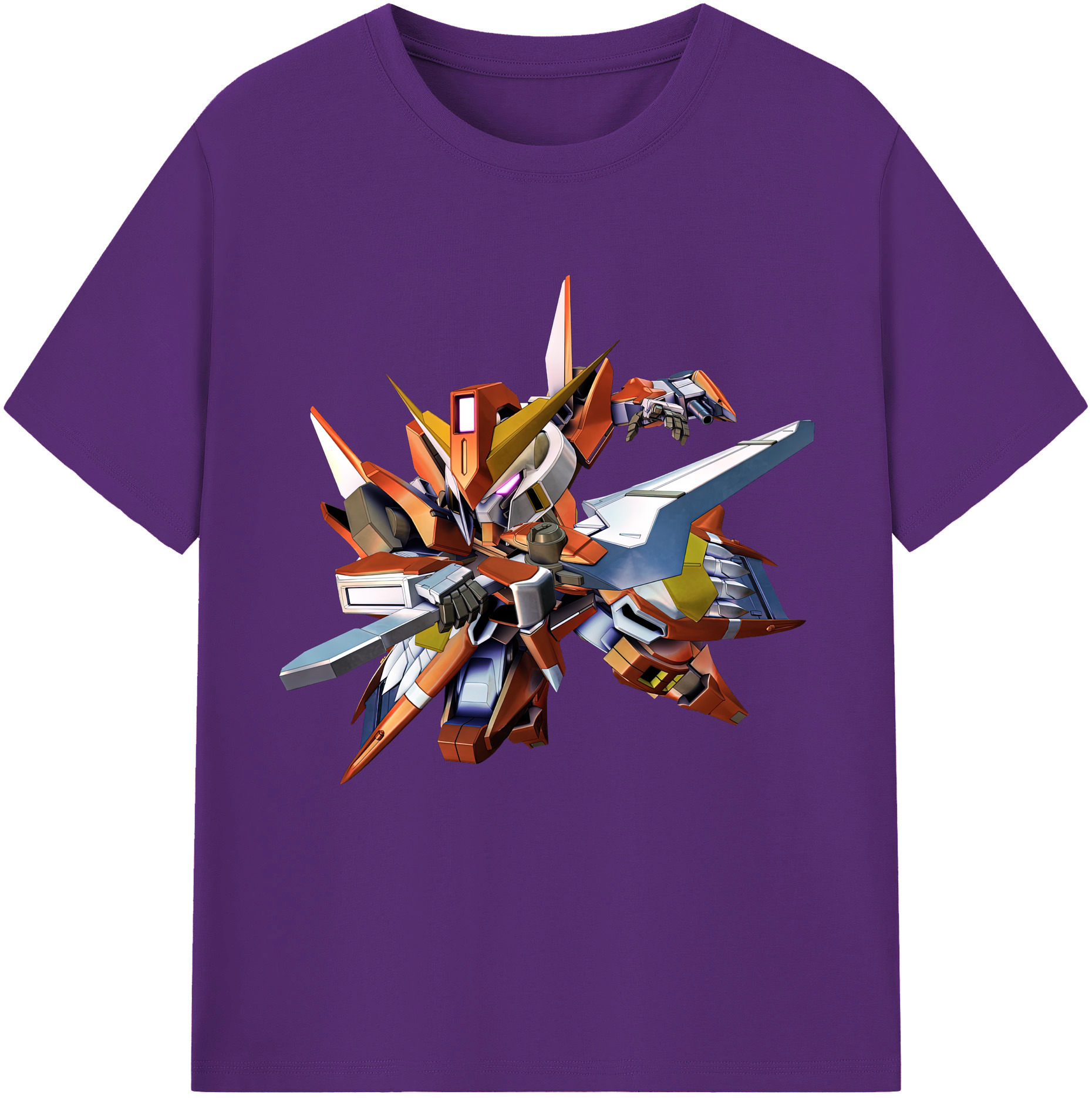 （画像用） 機動戦士ガンダム Mobile Suit Gundam 綿100％半袖Tシャツ（フロントプリント）