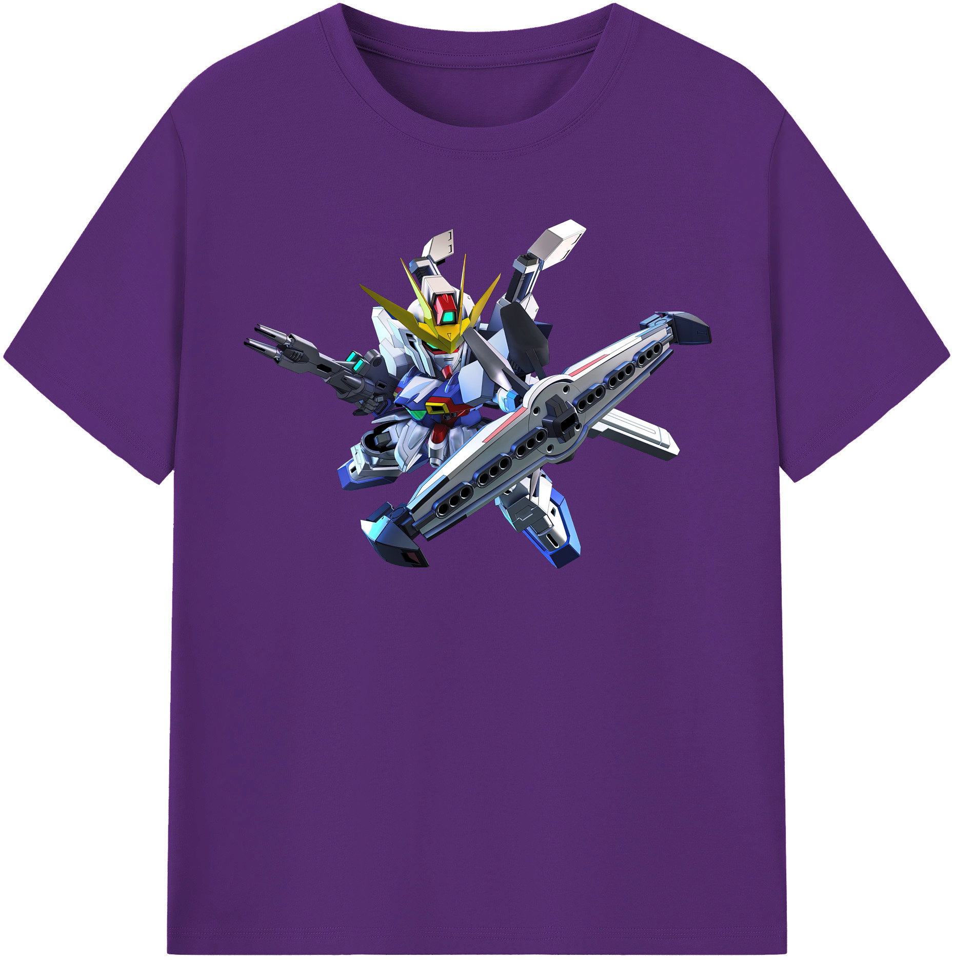 （画像用） 機動戦士ガンダム Mobile Suit Gundam 綿100％半袖Tシャツ（フロントプリント）