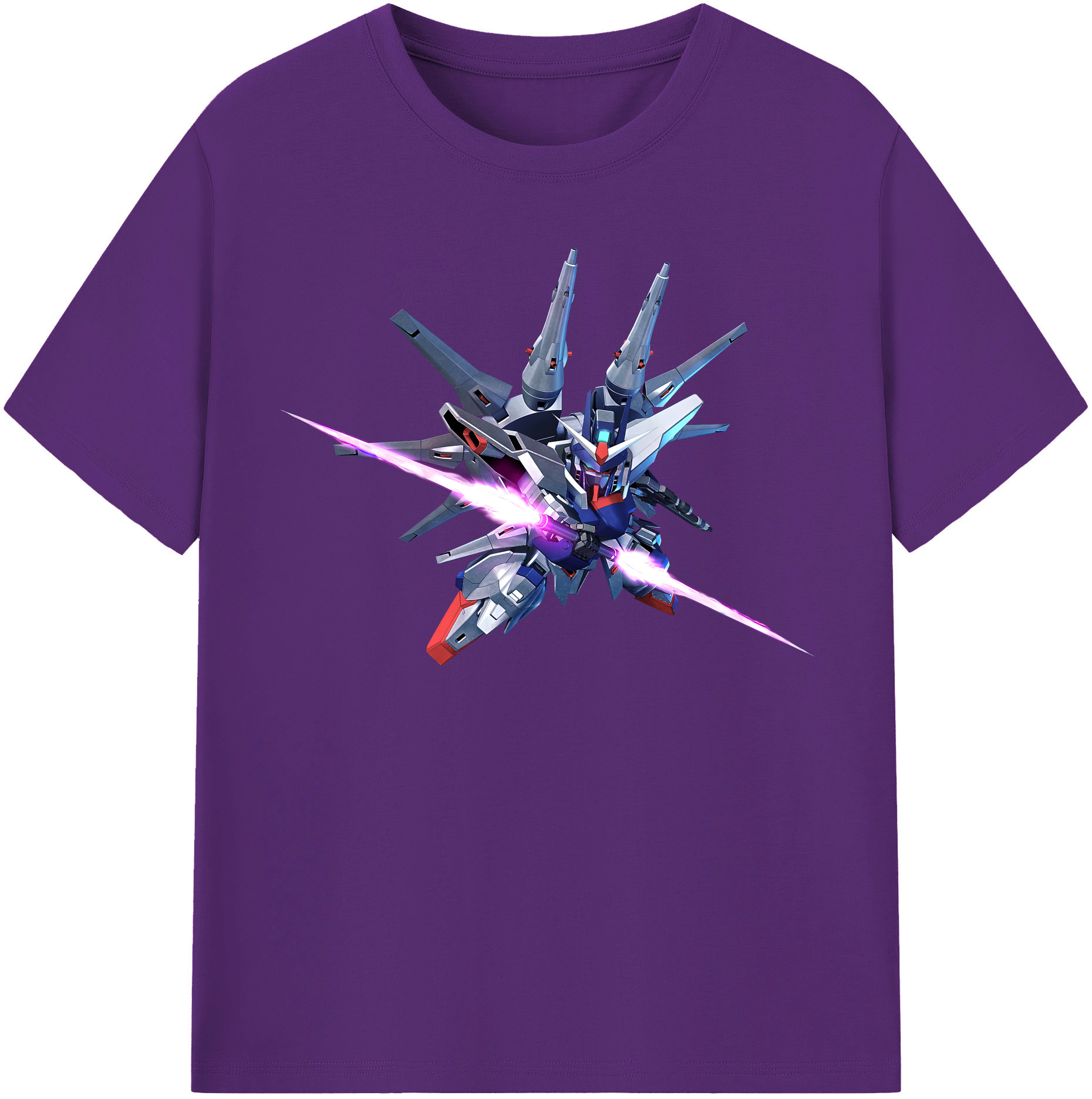 （画像用） 機動戦士ガンダム Mobile Suit Gundam 綿100％半袖Tシャツ（フロントプリント）