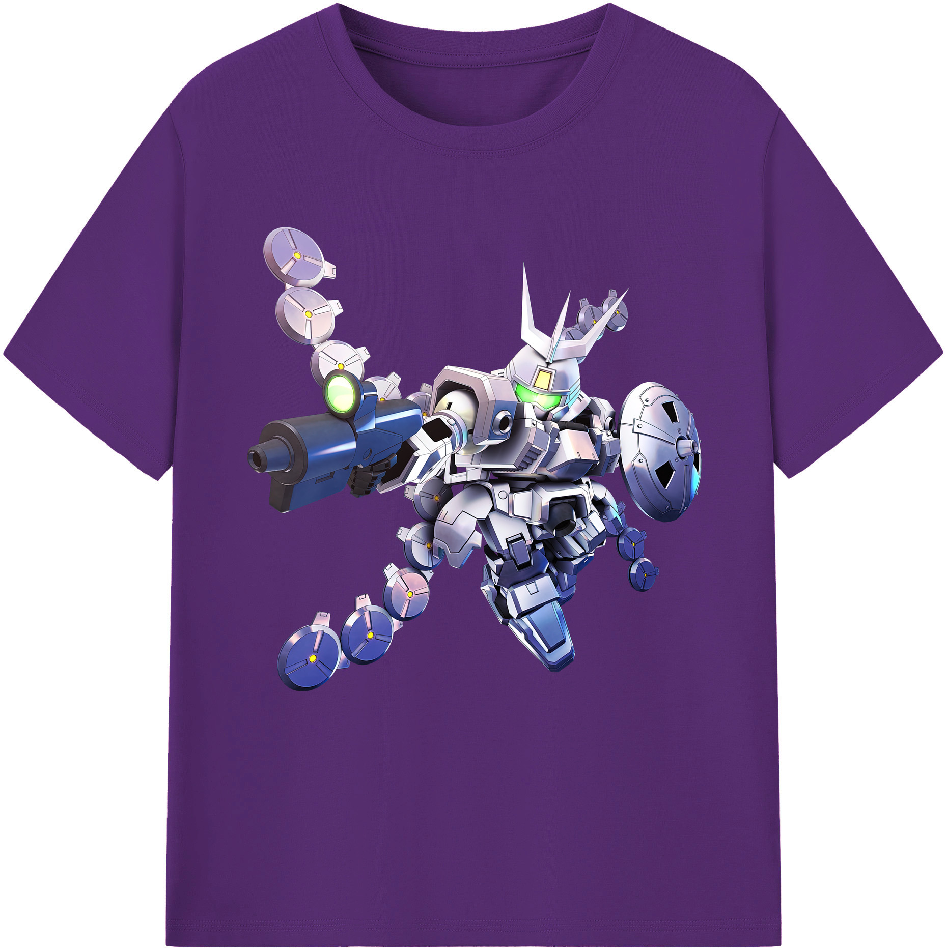 （画像用） 機動戦士ガンダム Mobile Suit Gundam 綿100％半袖Tシャツ（フロントプリント）