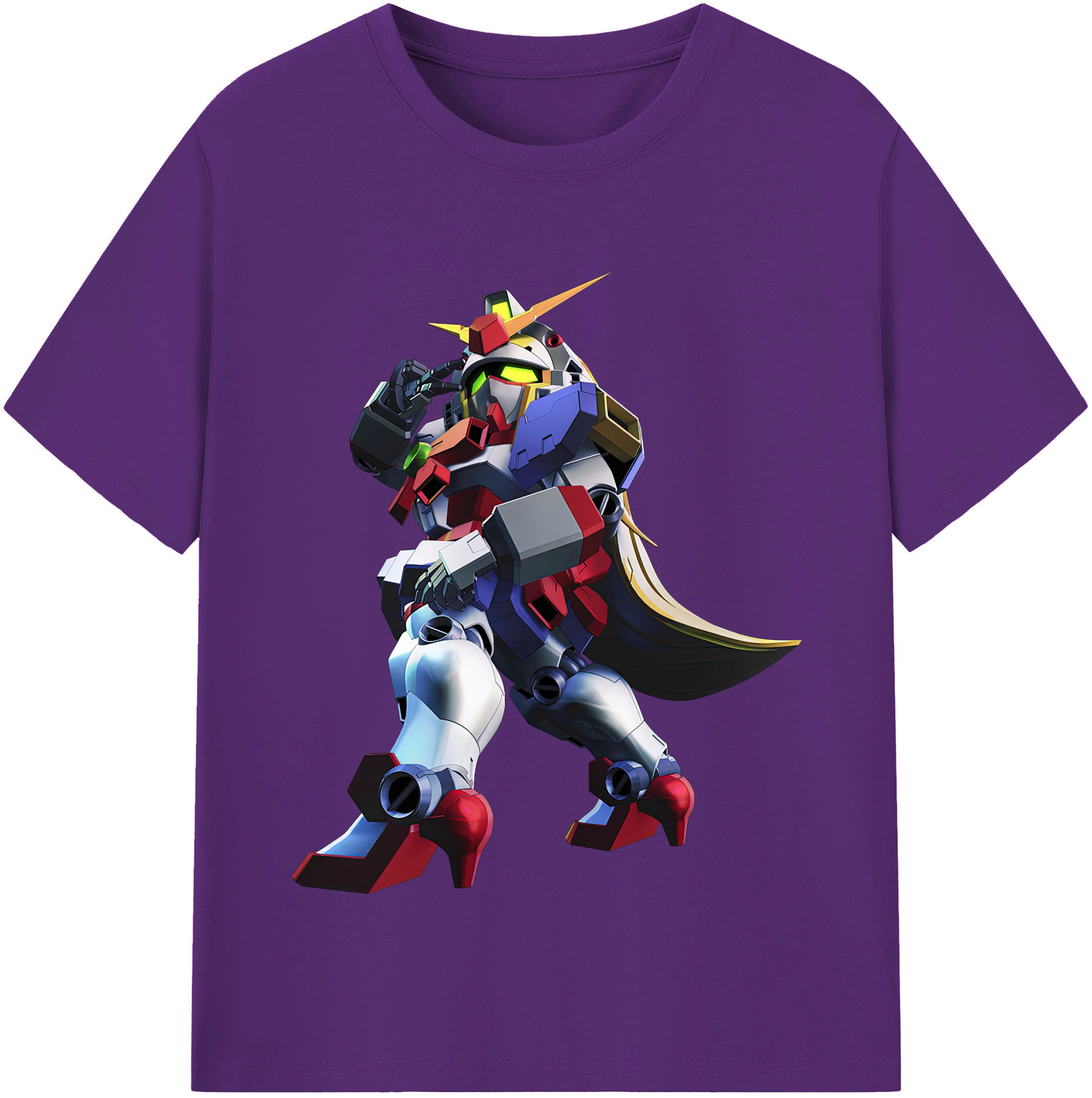 （画像用） 機動戦士ガンダム Mobile Suit Gundam 綿100％半袖Tシャツ（フロントプリント）