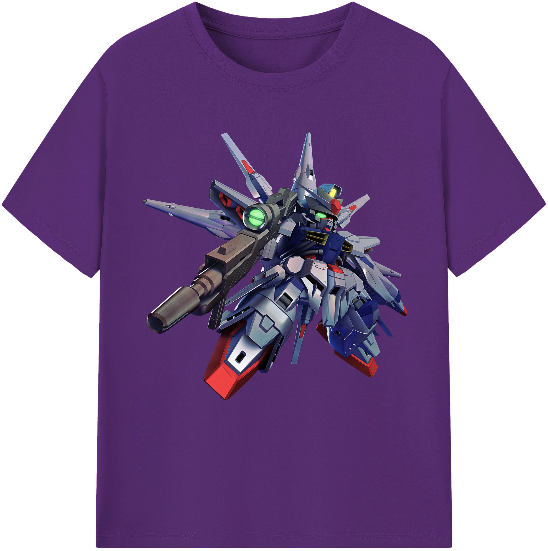 （画像用） 機動戦士ガンダム Mobile Suit Gundam 綿100％半袖Tシャツ（フロントプリント）