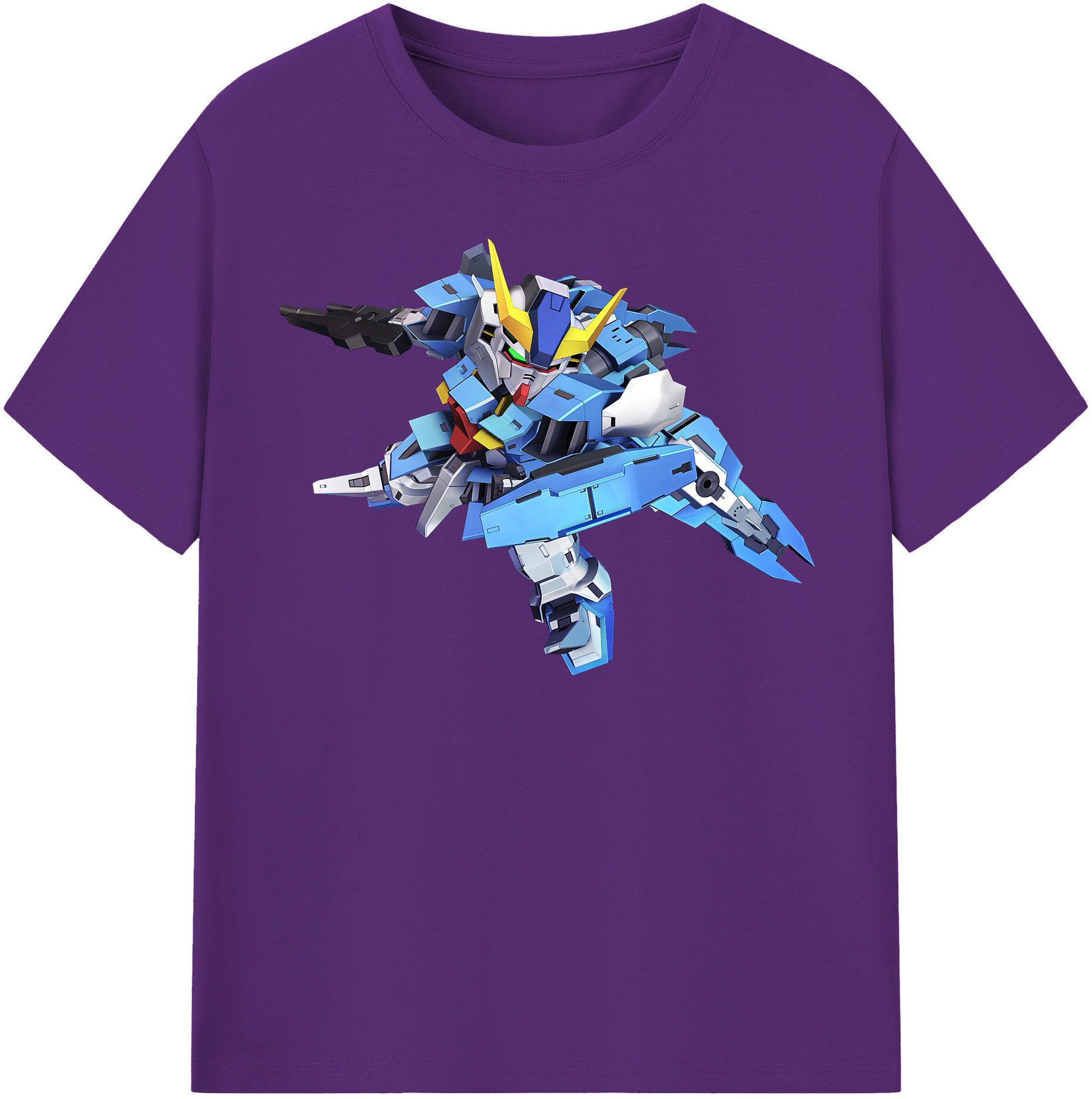 （画像用） 機動戦士ガンダム Mobile Suit Gundam 綿100％半袖Tシャツ（フロントプリント）