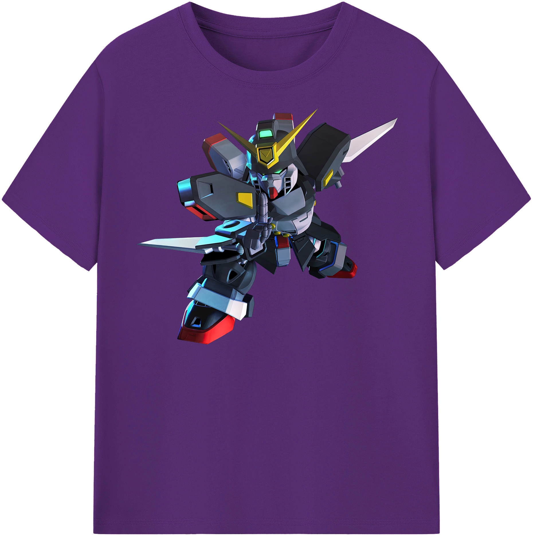 （画像用） 機動戦士ガンダム Mobile Suit Gundam 綿100％半袖Tシャツ（フロントプリント）