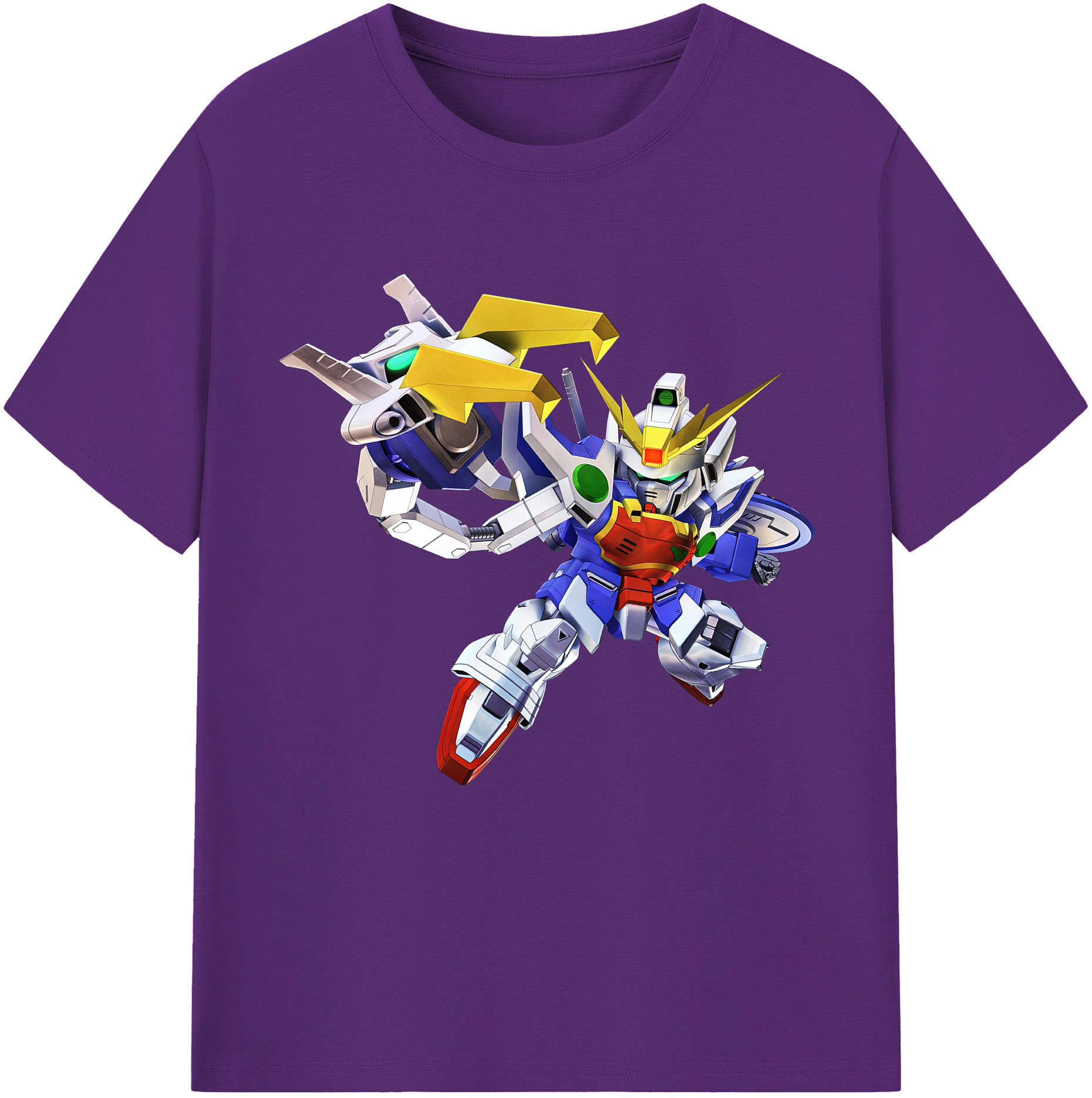 （画像用） 機動戦士ガンダム Mobile Suit Gundam 綿100％半袖Tシャツ（フロントプリント）