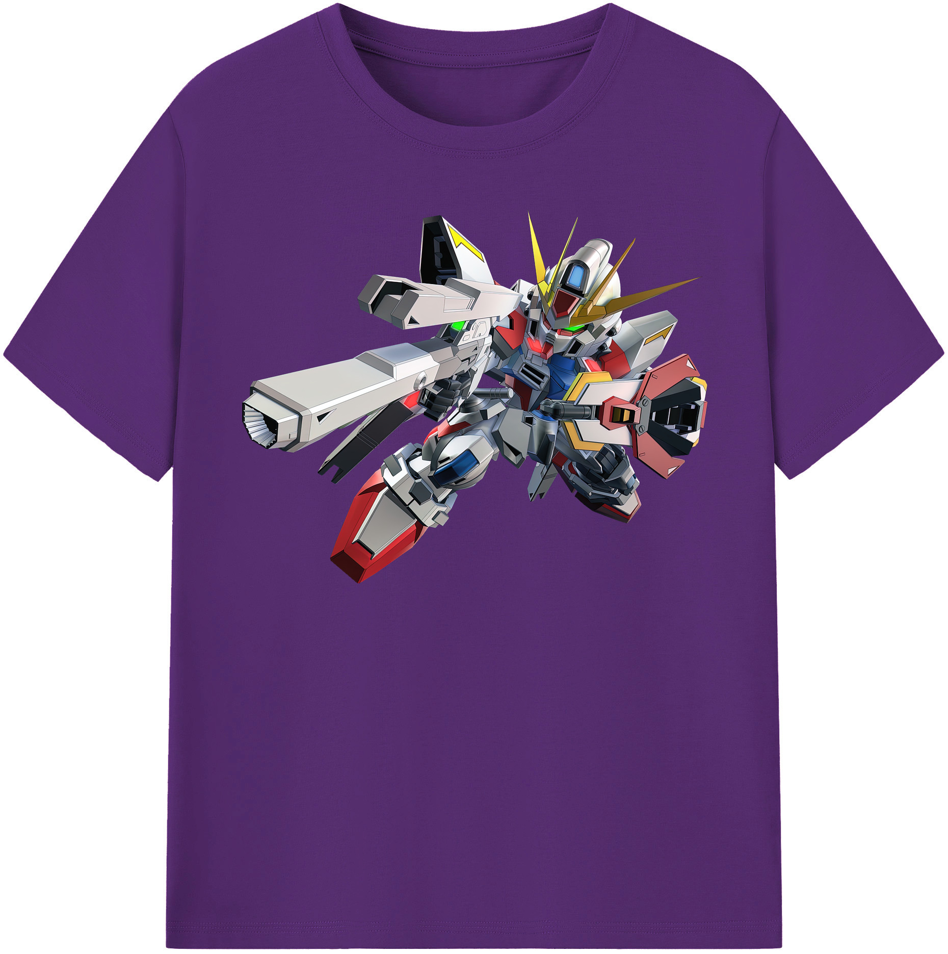 （画像用） 機動戦士ガンダム Mobile Suit Gundam 綿100％半袖Tシャツ（フロントプリント）