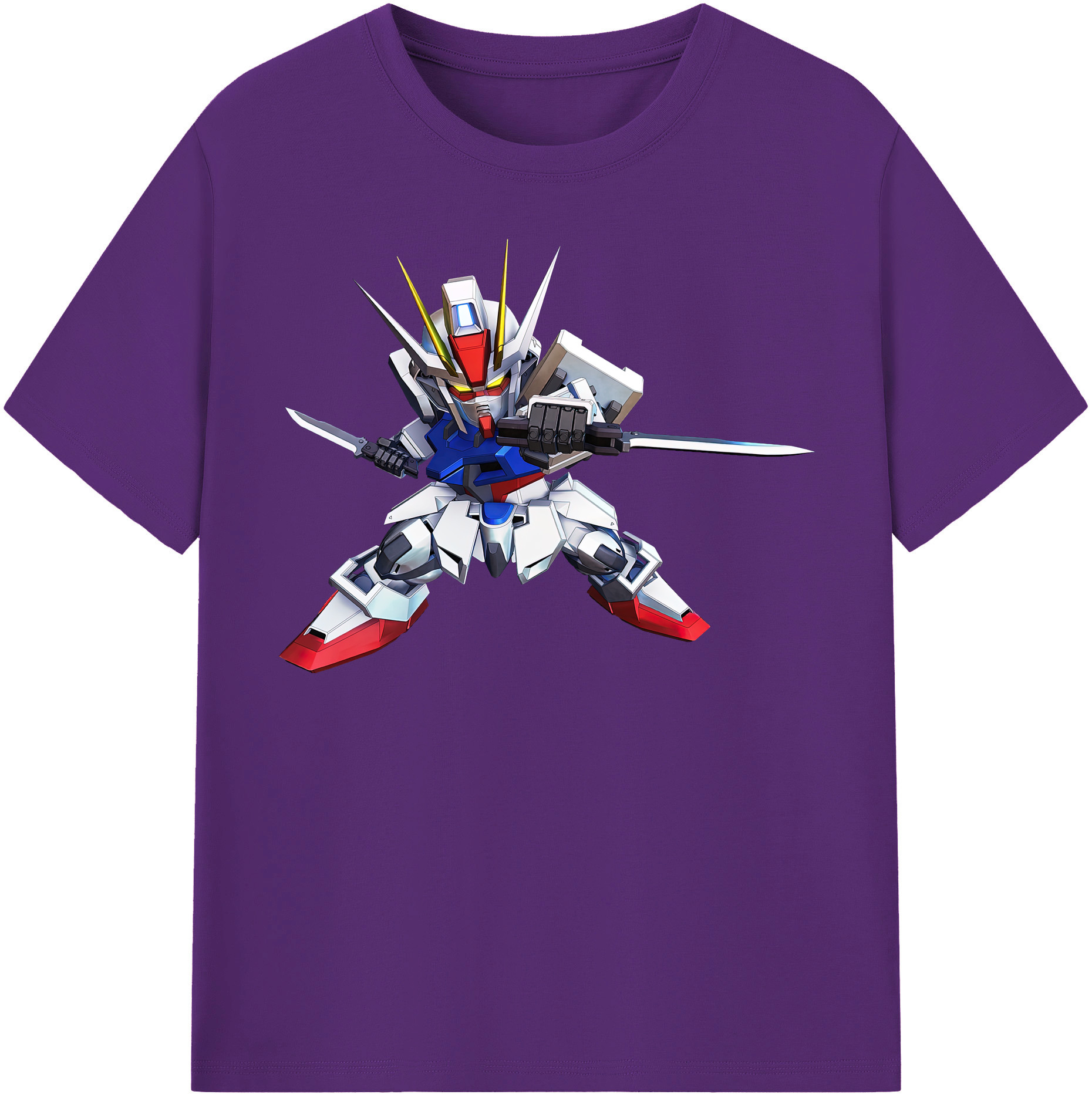 （画像用） 機動戦士ガンダム Mobile Suit Gundam 綿100％半袖Tシャツ（フロントプリント）