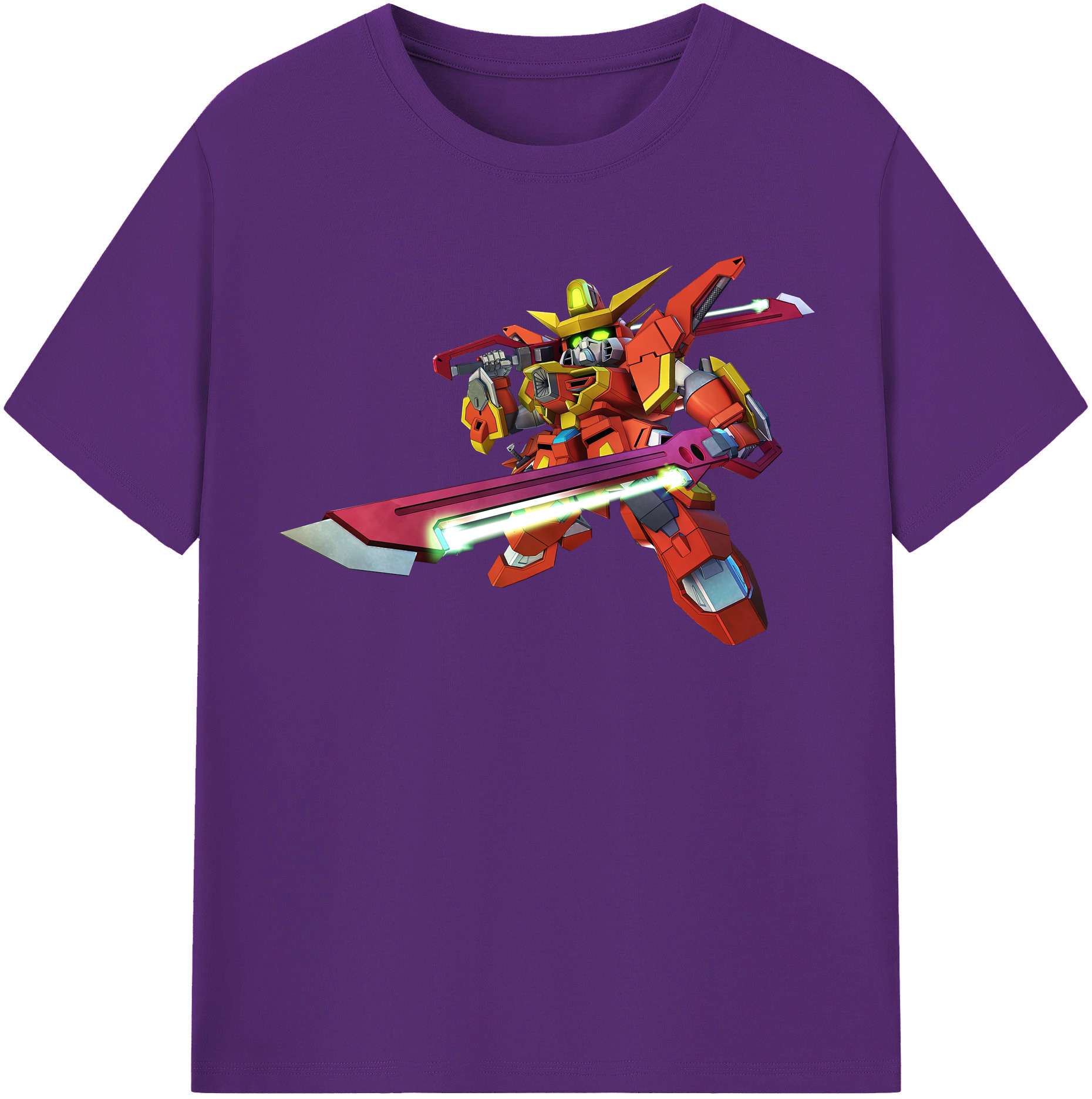 （画像用） 機動戦士ガンダム Mobile Suit Gundam 綿100％半袖Tシャツ（フロントプリント）