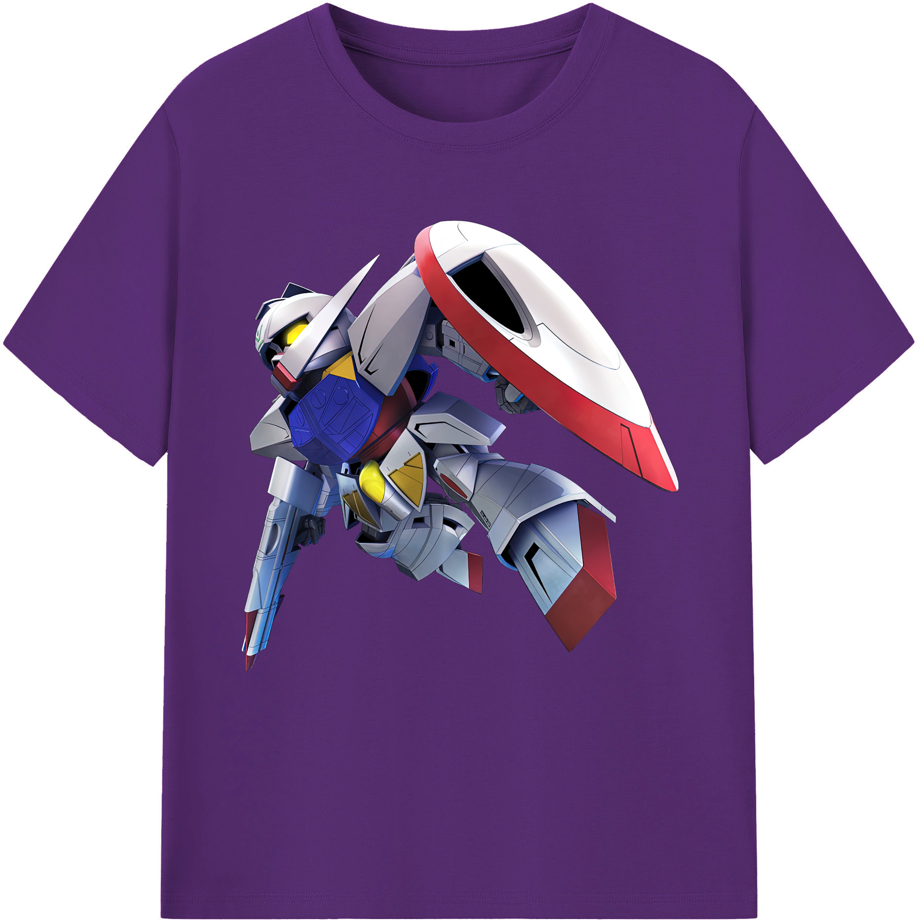 （画像用） 機動戦士ガンダム Mobile Suit Gundam 綿100％半袖Tシャツ（フロントプリント）