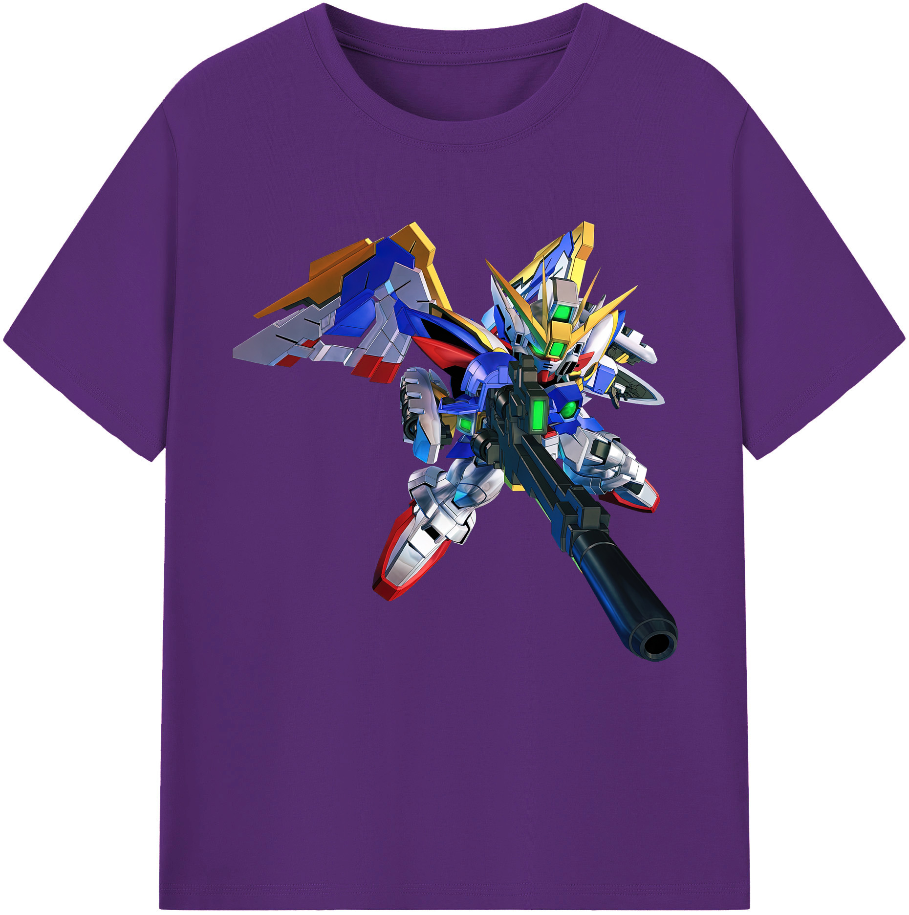 （画像用） 機動戦士ガンダム Mobile Suit Gundam 綿100％半袖Tシャツ（フロントプリント）