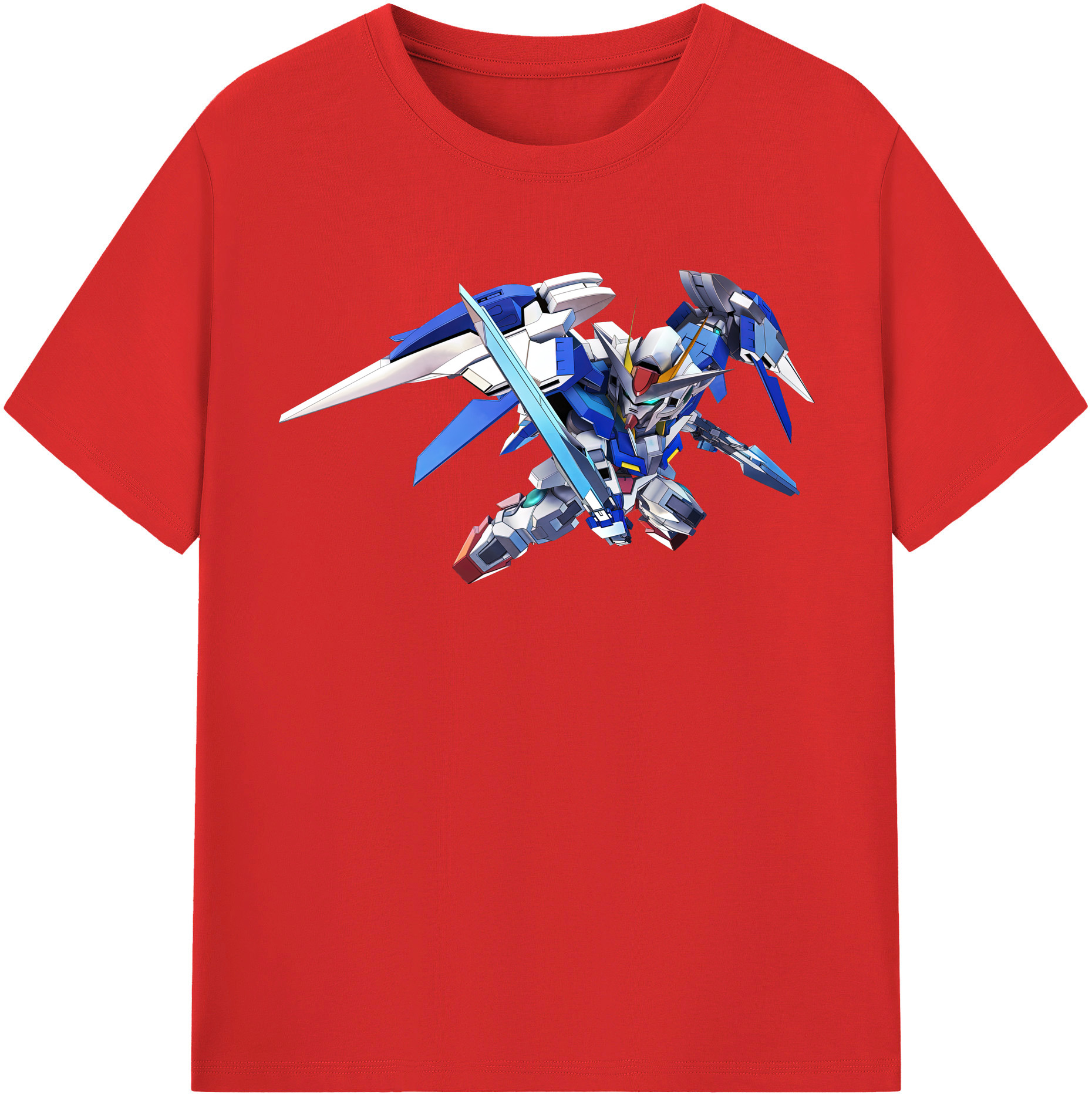 （画像用） 機動戦士ガンダム Mobile Suit Gundam 綿100％半袖Tシャツ（フロントプリント）