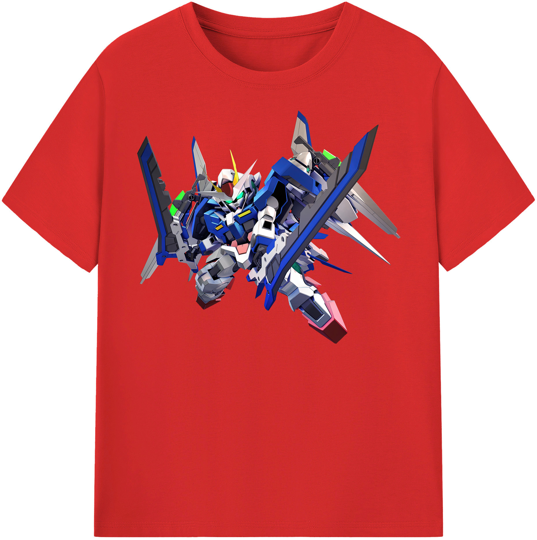 （画像用） 機動戦士ガンダム Mobile Suit Gundam 綿100％半袖Tシャツ（フロントプリント）