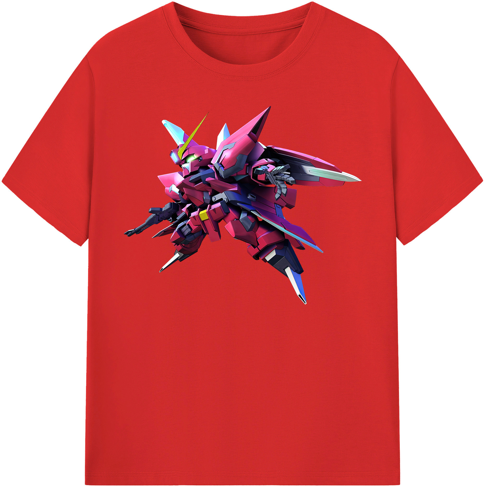 （画像用） 機動戦士ガンダム Mobile Suit Gundam 綿100％半袖Tシャツ（フロントプリント）