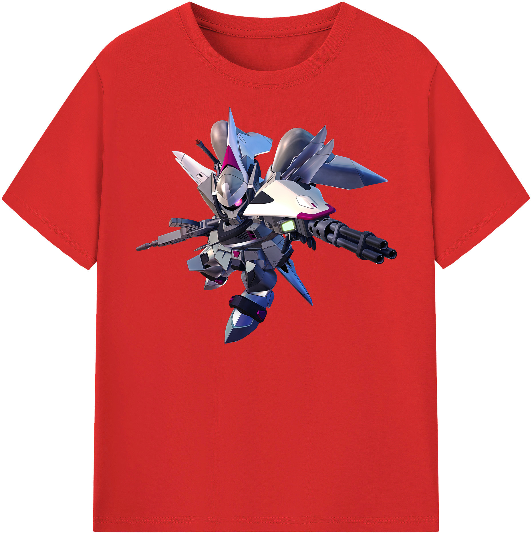 （画像用） 機動戦士ガンダム Mobile Suit Gundam 綿100％半袖Tシャツ（フロントプリント）