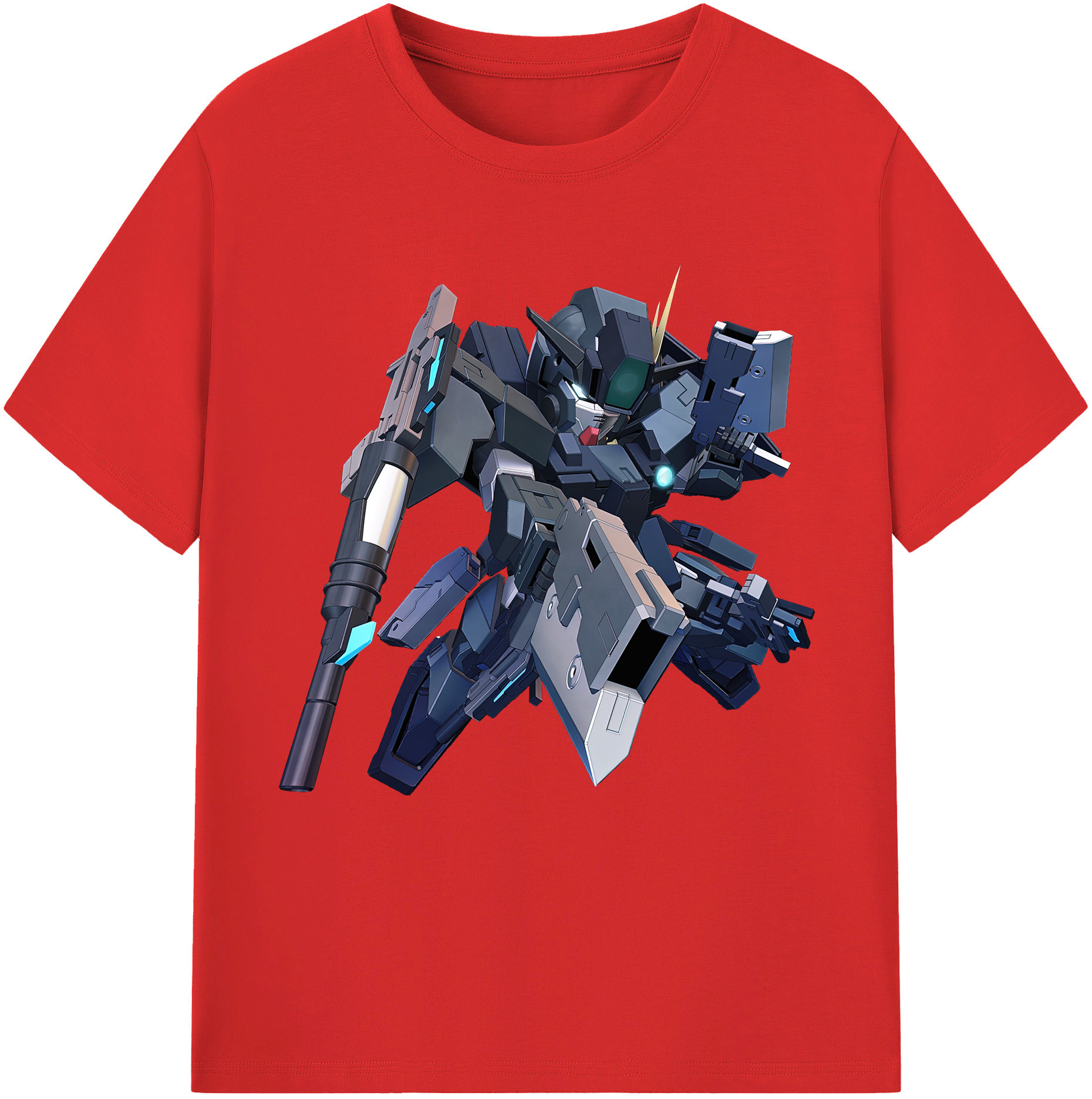 （画像用） 機動戦士ガンダム Mobile Suit Gundam 綿100％半袖Tシャツ（フロントプリント）
