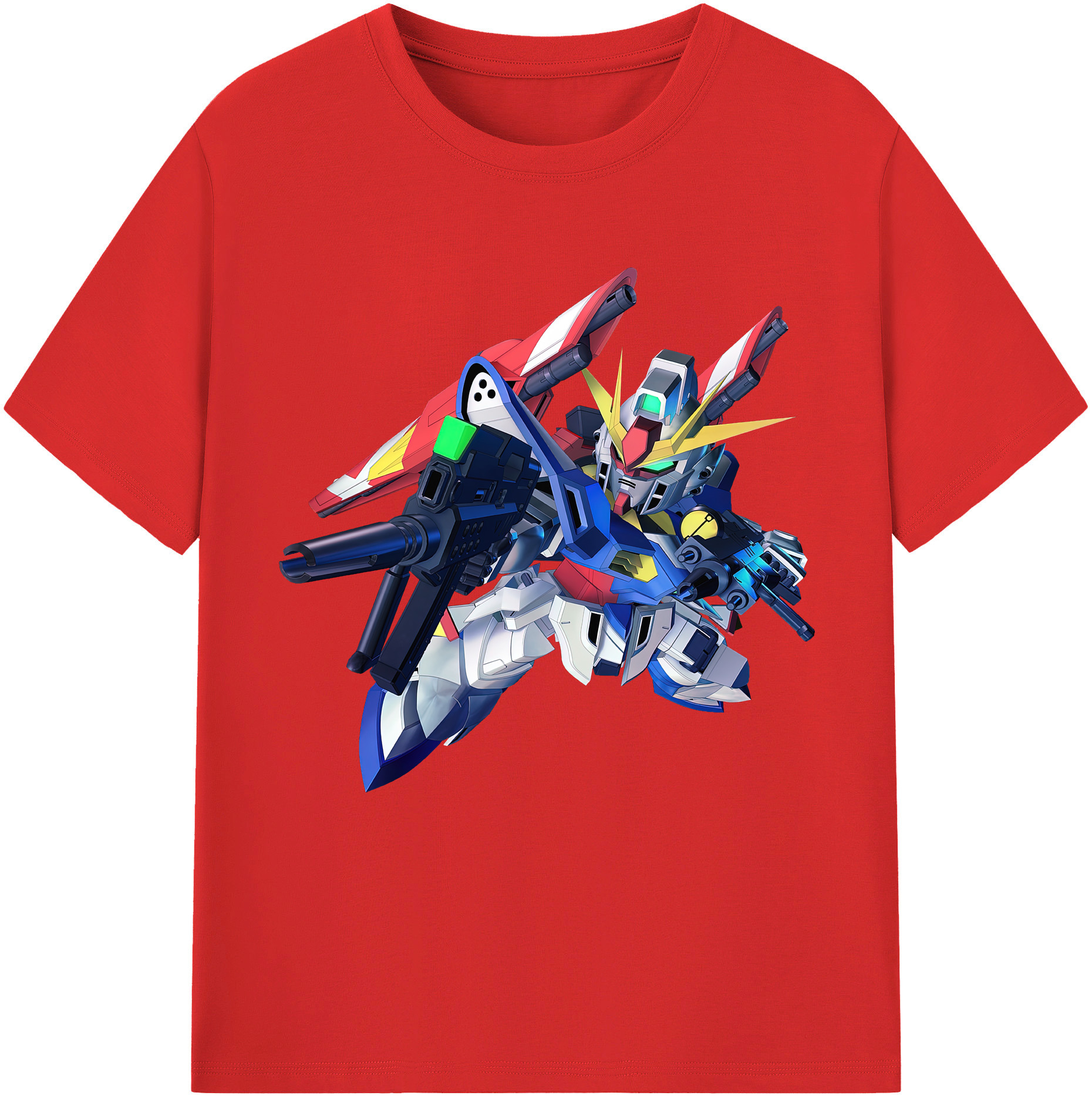 （画像用） 機動戦士ガンダム Mobile Suit Gundam 綿100％半袖Tシャツ（フロントプリント）