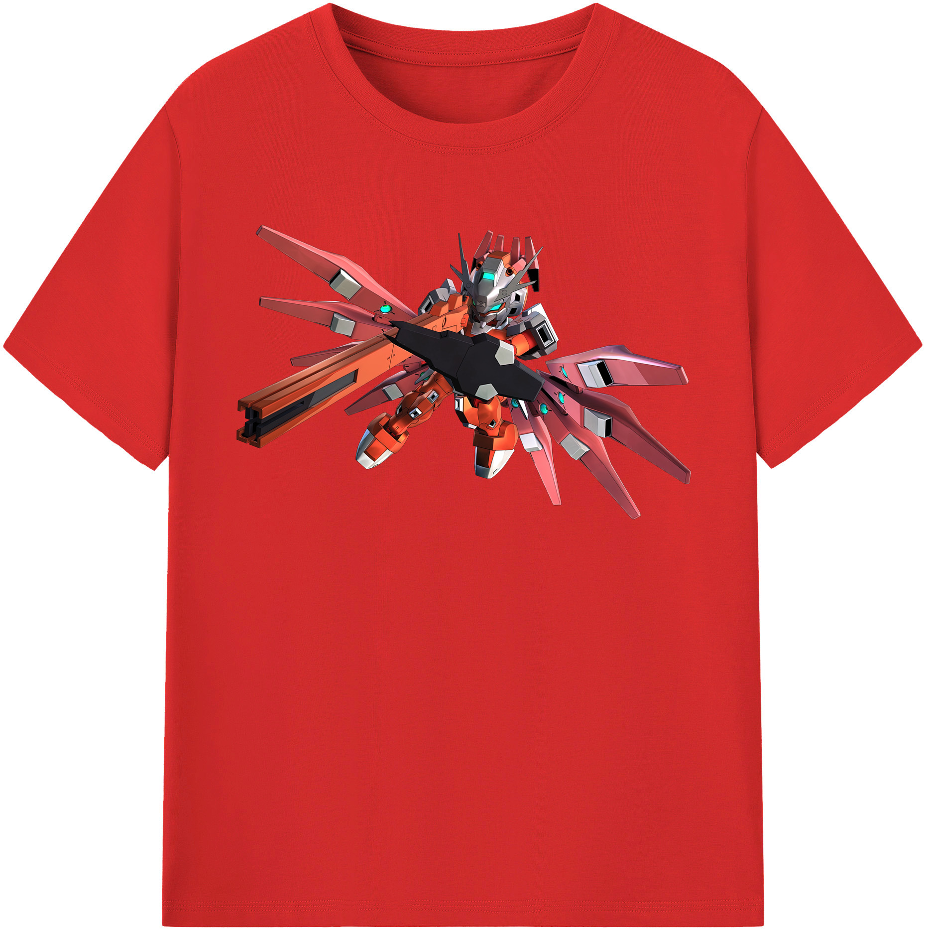 （画像用） 機動戦士ガンダム Mobile Suit Gundam 綿100％半袖Tシャツ（フロントプリント）