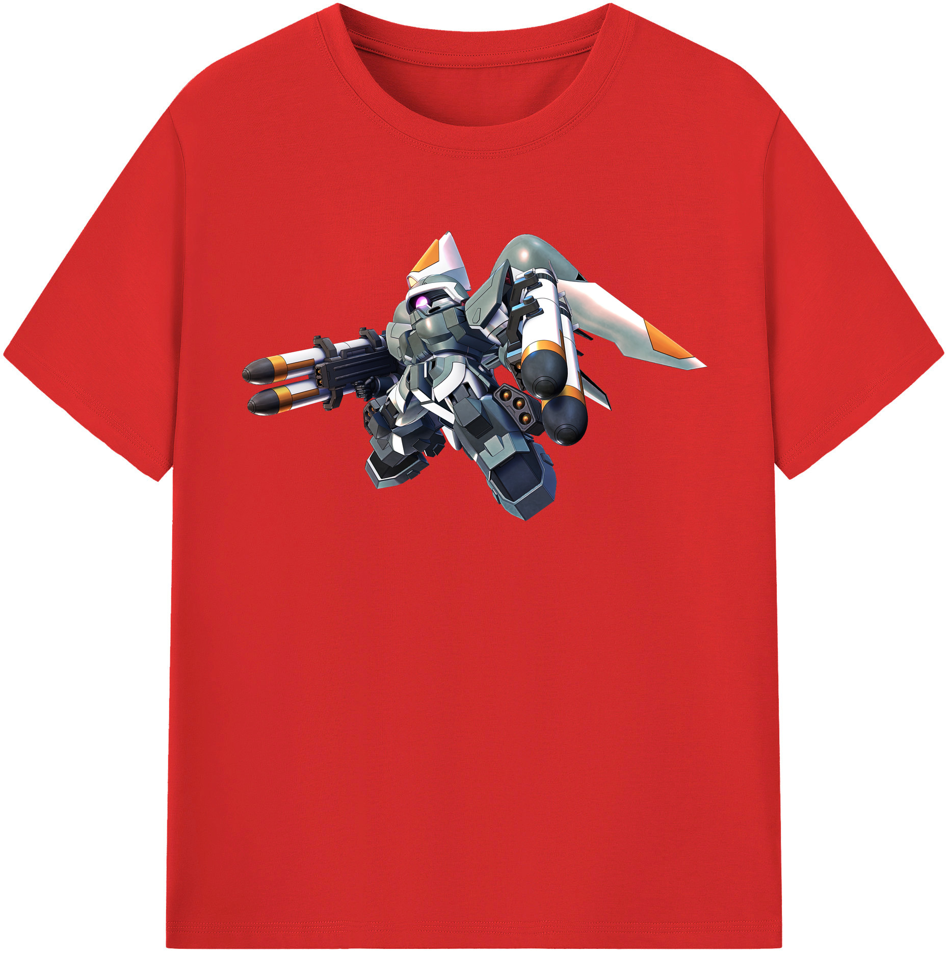 （画像用） 機動戦士ガンダム Mobile Suit Gundam 綿100％半袖Tシャツ（フロントプリント）