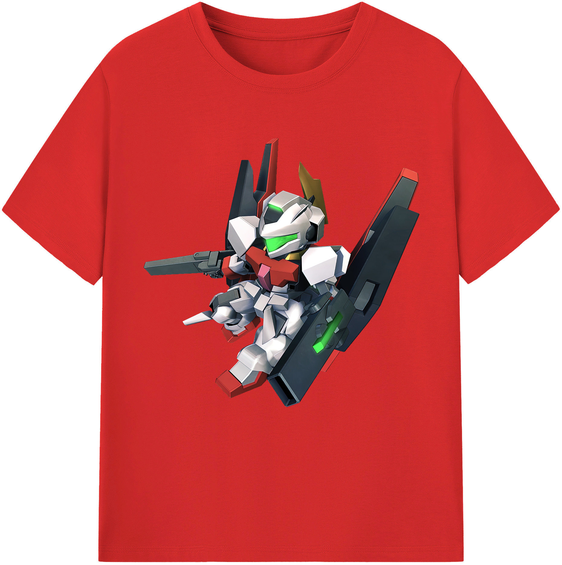 （画像用） 機動戦士ガンダム Mobile Suit Gundam 綿100％半袖Tシャツ（フロントプリント）