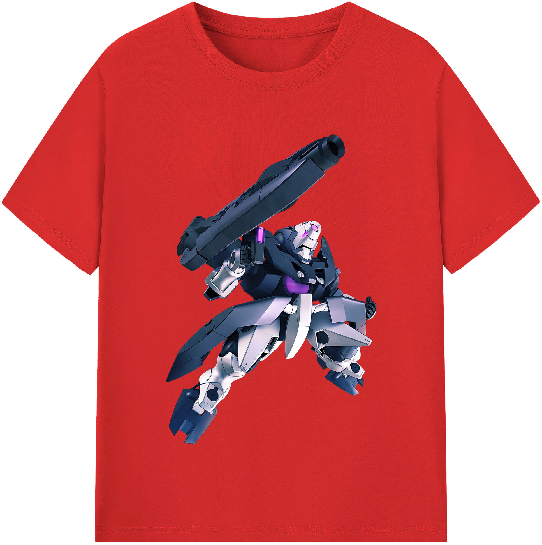 （画像用） 機動戦士ガンダム Mobile Suit Gundam 綿100％半袖Tシャツ（フロントプリント）