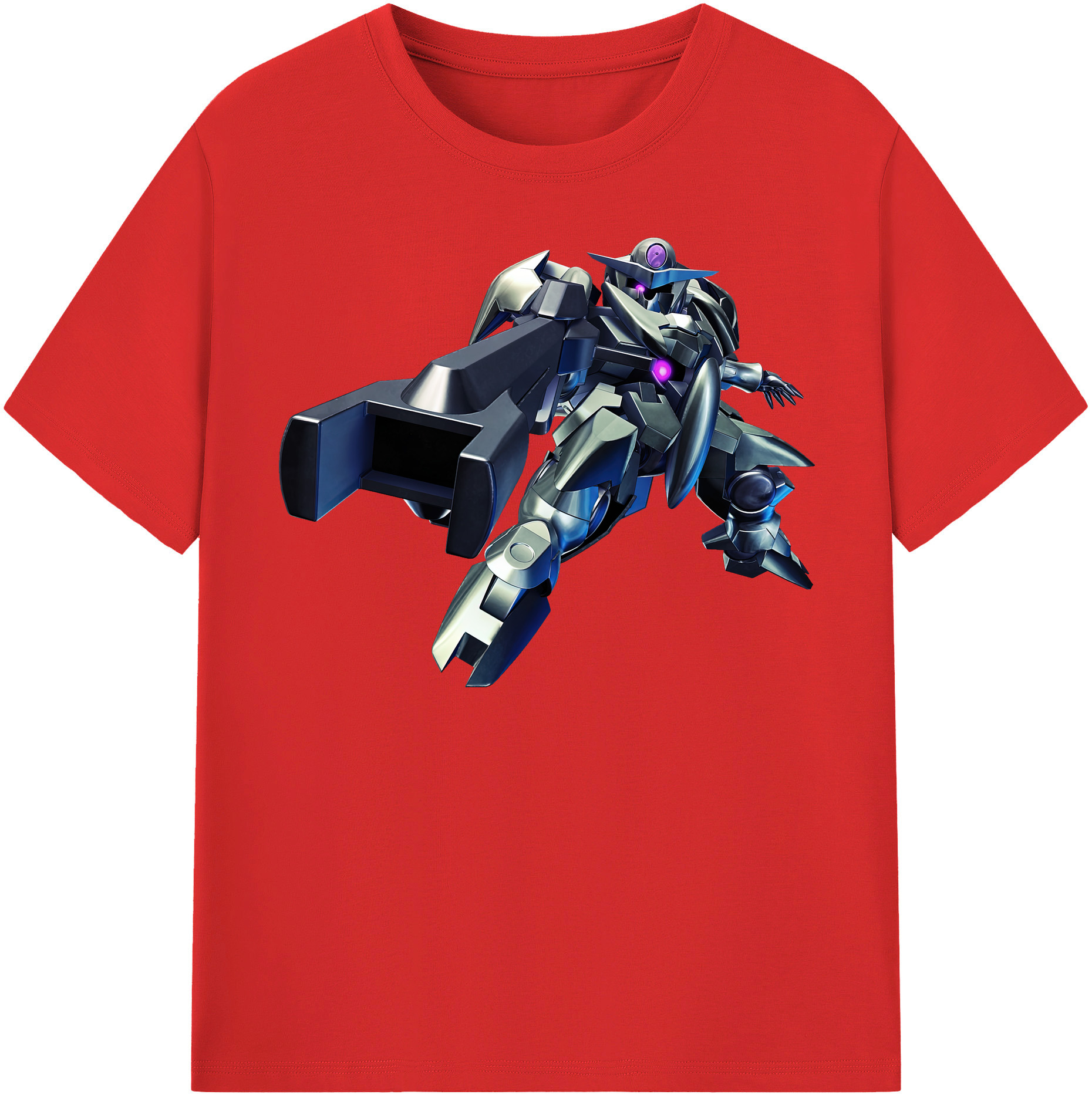 （画像用） 機動戦士ガンダム Mobile Suit Gundam 綿100％半袖Tシャツ（フロントプリント）