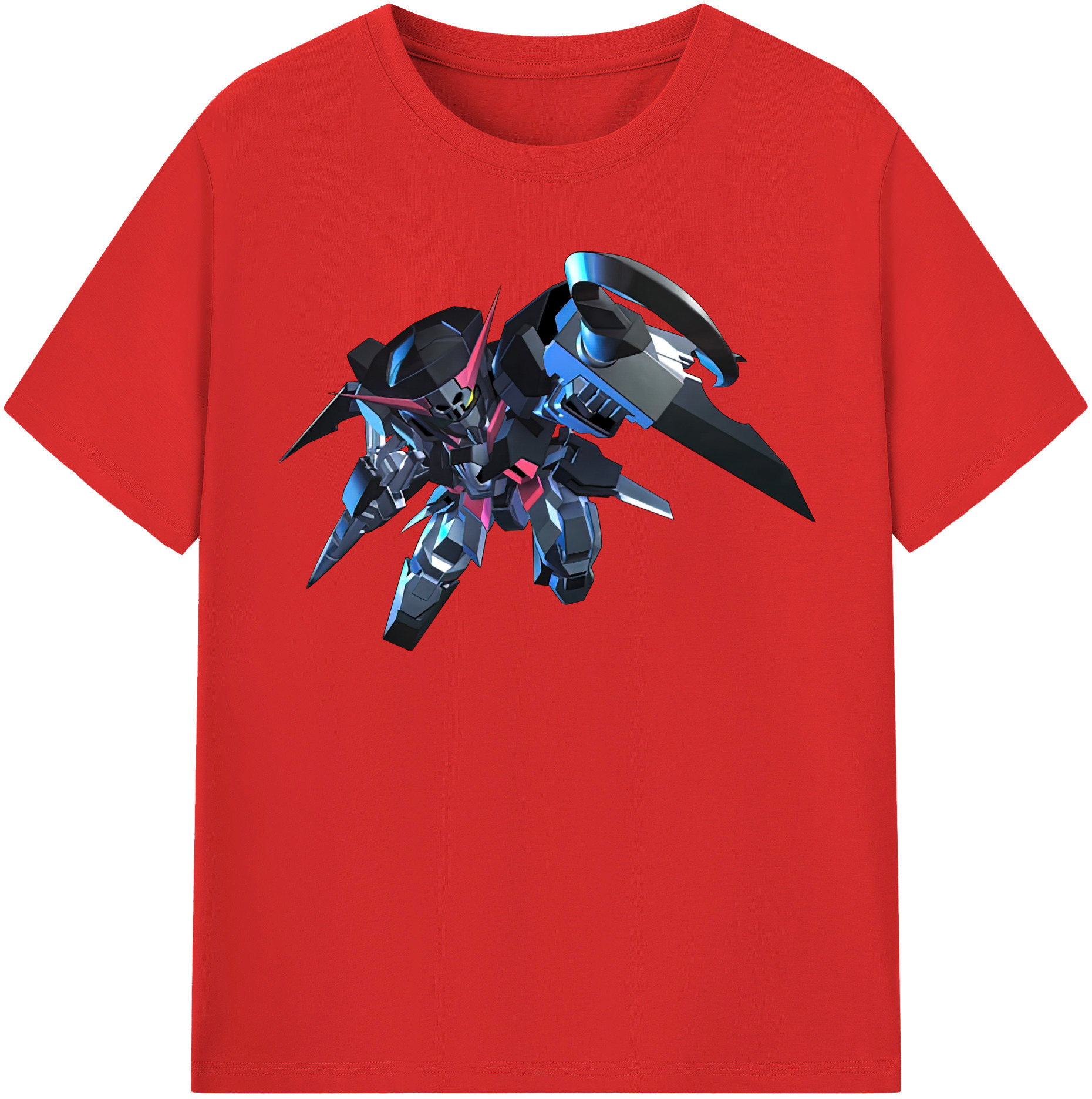 （画像用） 機動戦士ガンダム Mobile Suit Gundam 綿100％半袖Tシャツ（フロントプリント）