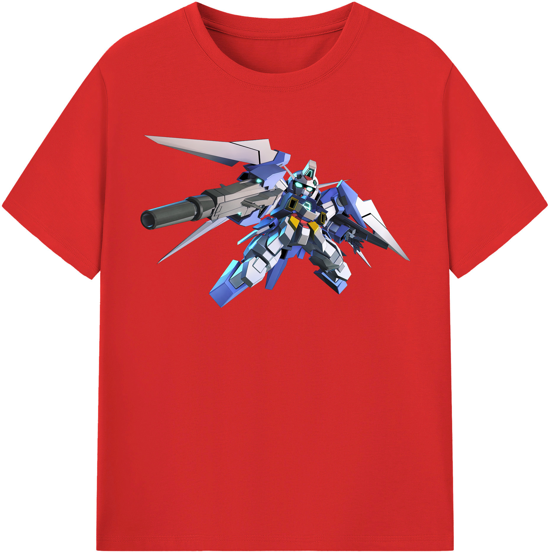 （画像用） 機動戦士ガンダム Mobile Suit Gundam 綿100％半袖Tシャツ（フロントプリント）