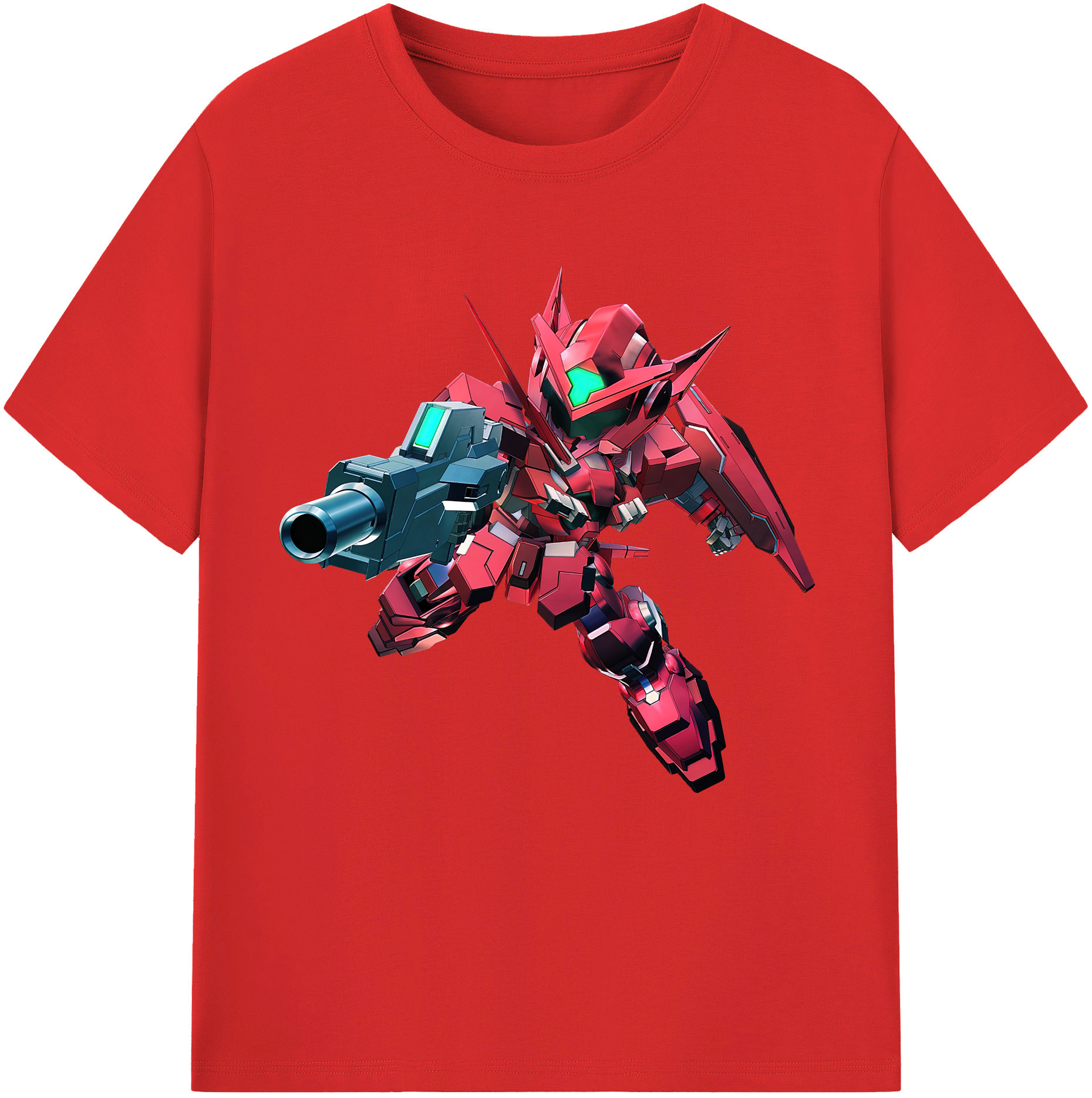 （画像用） 機動戦士ガンダム Mobile Suit Gundam 綿100％半袖Tシャツ（フロントプリント）