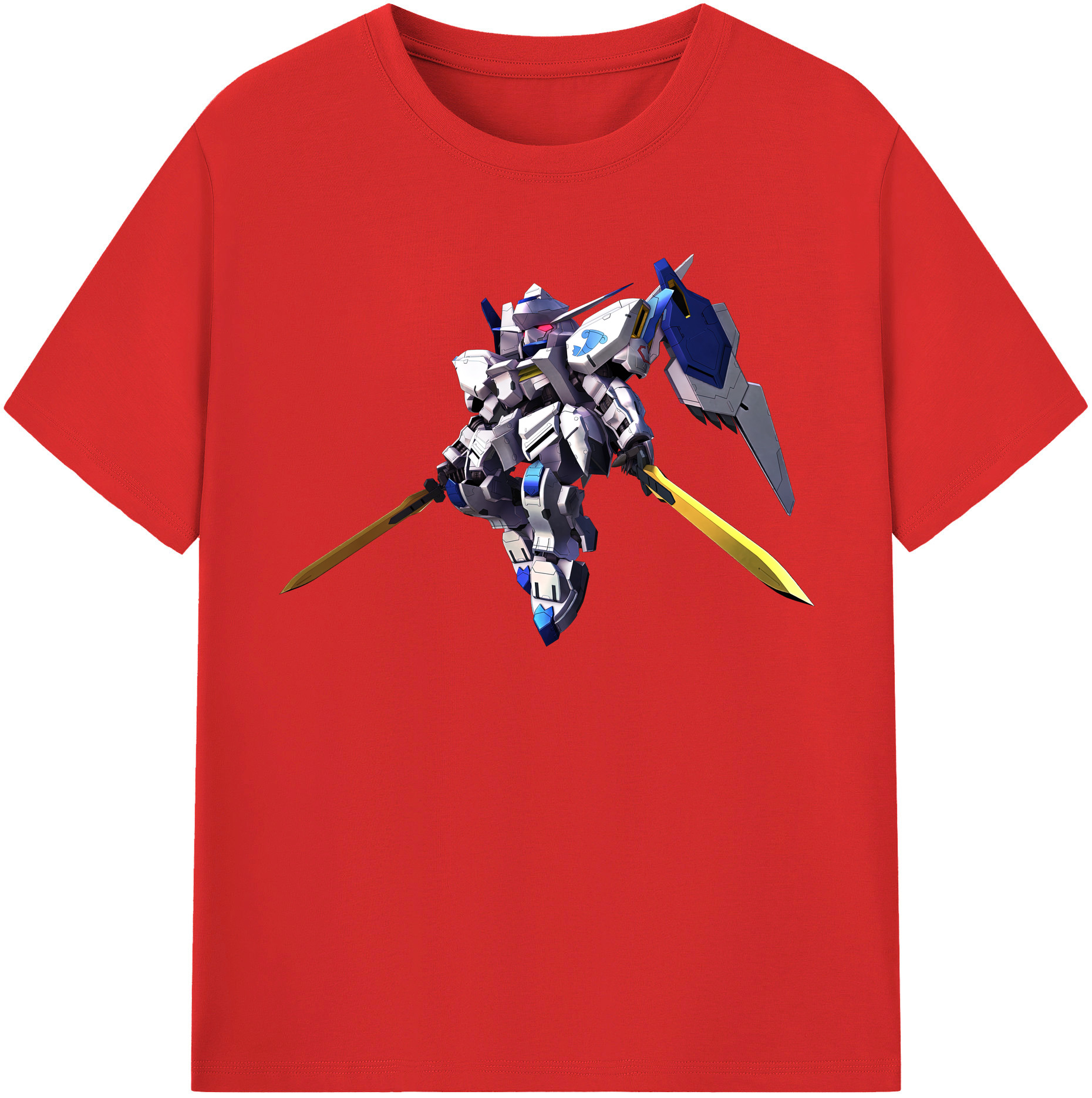 （画像用） 機動戦士ガンダム Mobile Suit Gundam 綿100％半袖Tシャツ（フロントプリント）