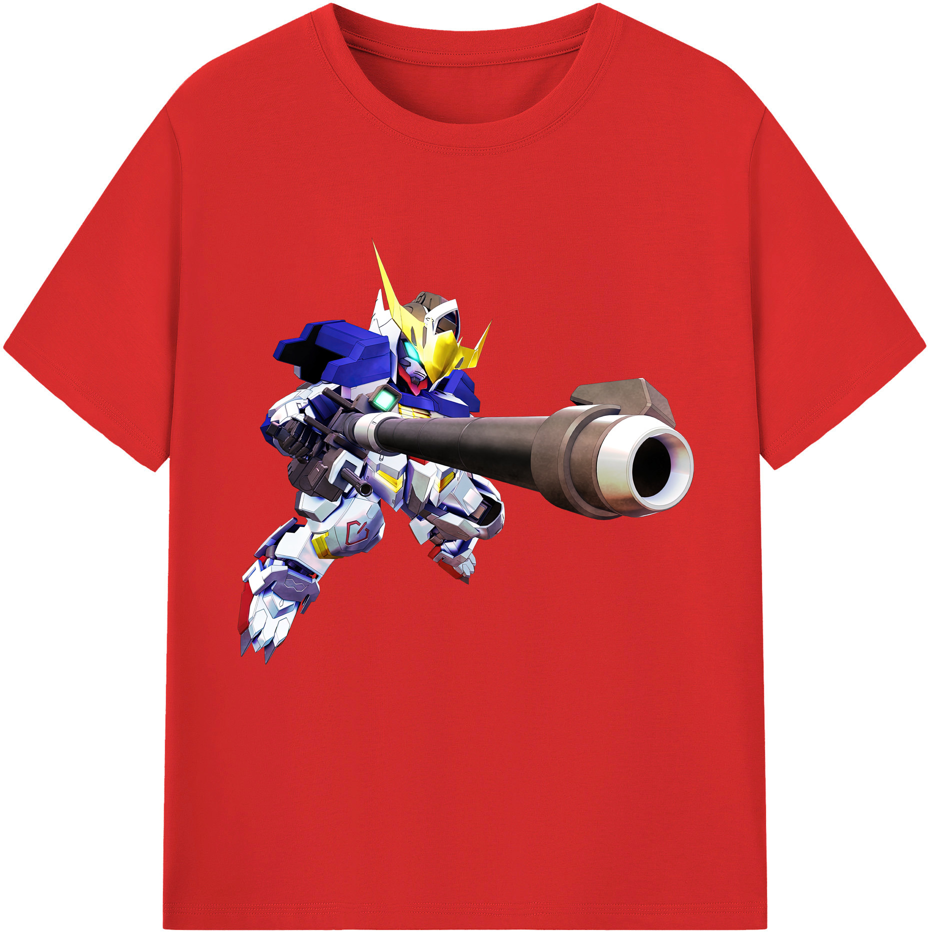 （画像用） 機動戦士ガンダム Mobile Suit Gundam 綿100％半袖Tシャツ（フロントプリント）