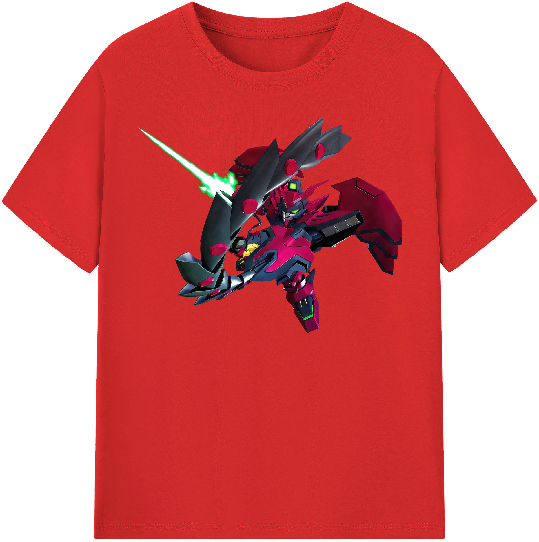 （画像用） 機動戦士ガンダム Mobile Suit Gundam 綿100％半袖Tシャツ（フロントプリント）