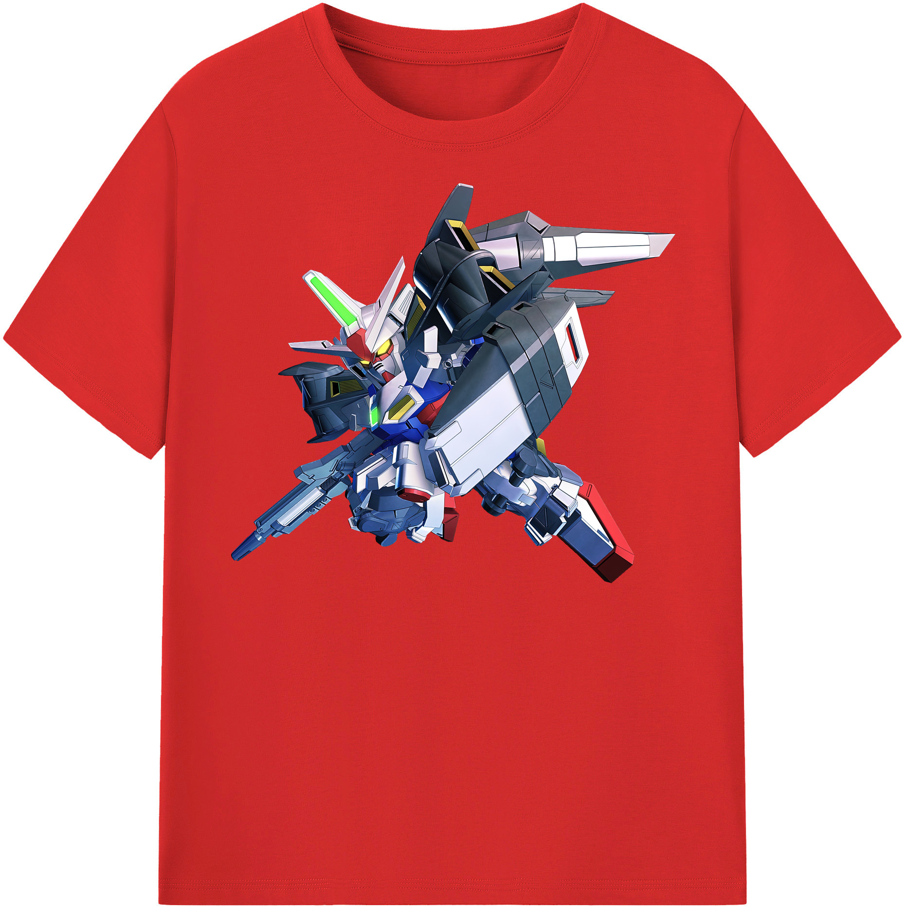 （画像用） 機動戦士ガンダム Mobile Suit Gundam 綿100％半袖Tシャツ（フロントプリント）