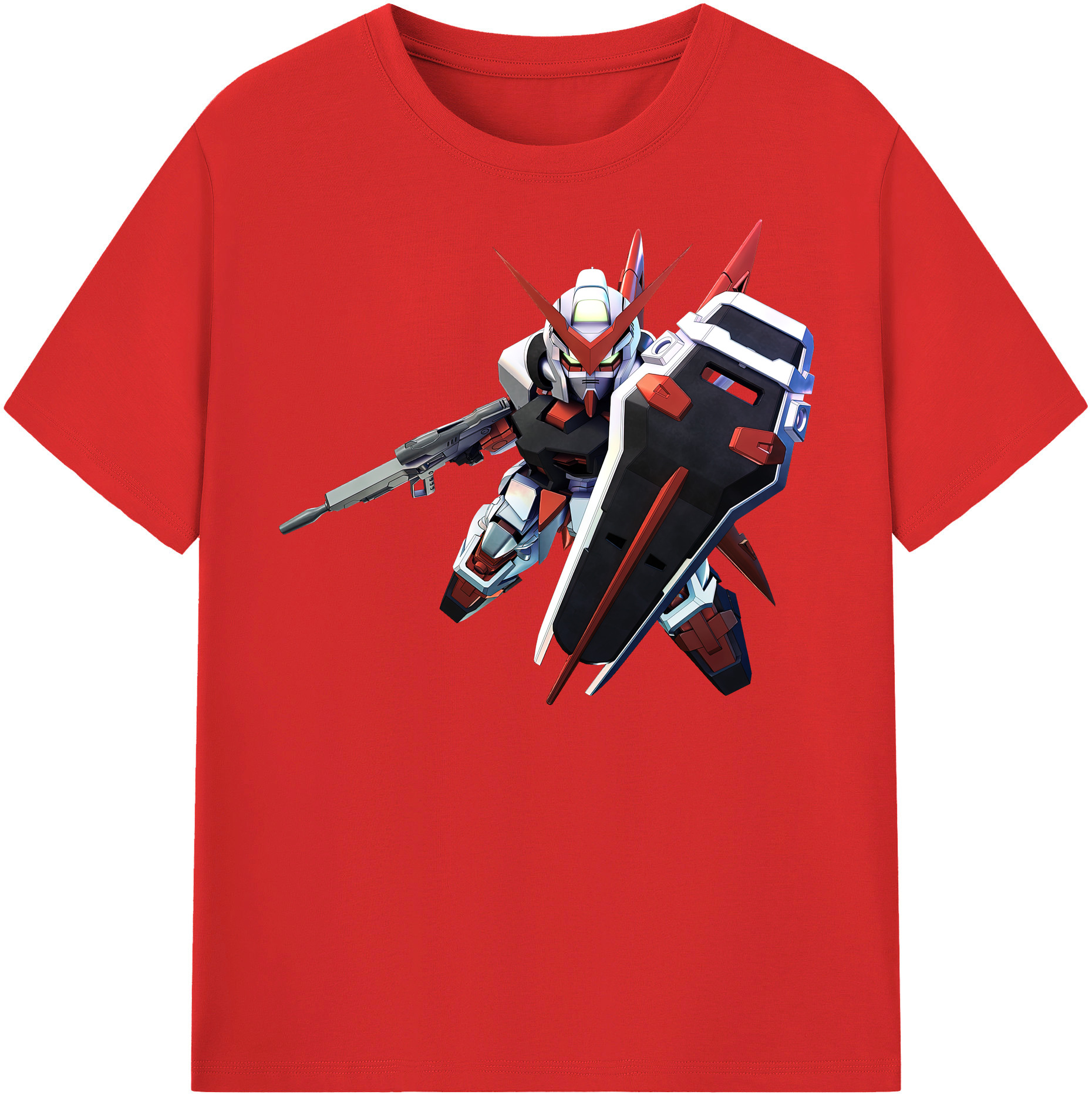 （画像用） 機動戦士ガンダム Mobile Suit Gundam 綿100％半袖Tシャツ（フロントプリント）