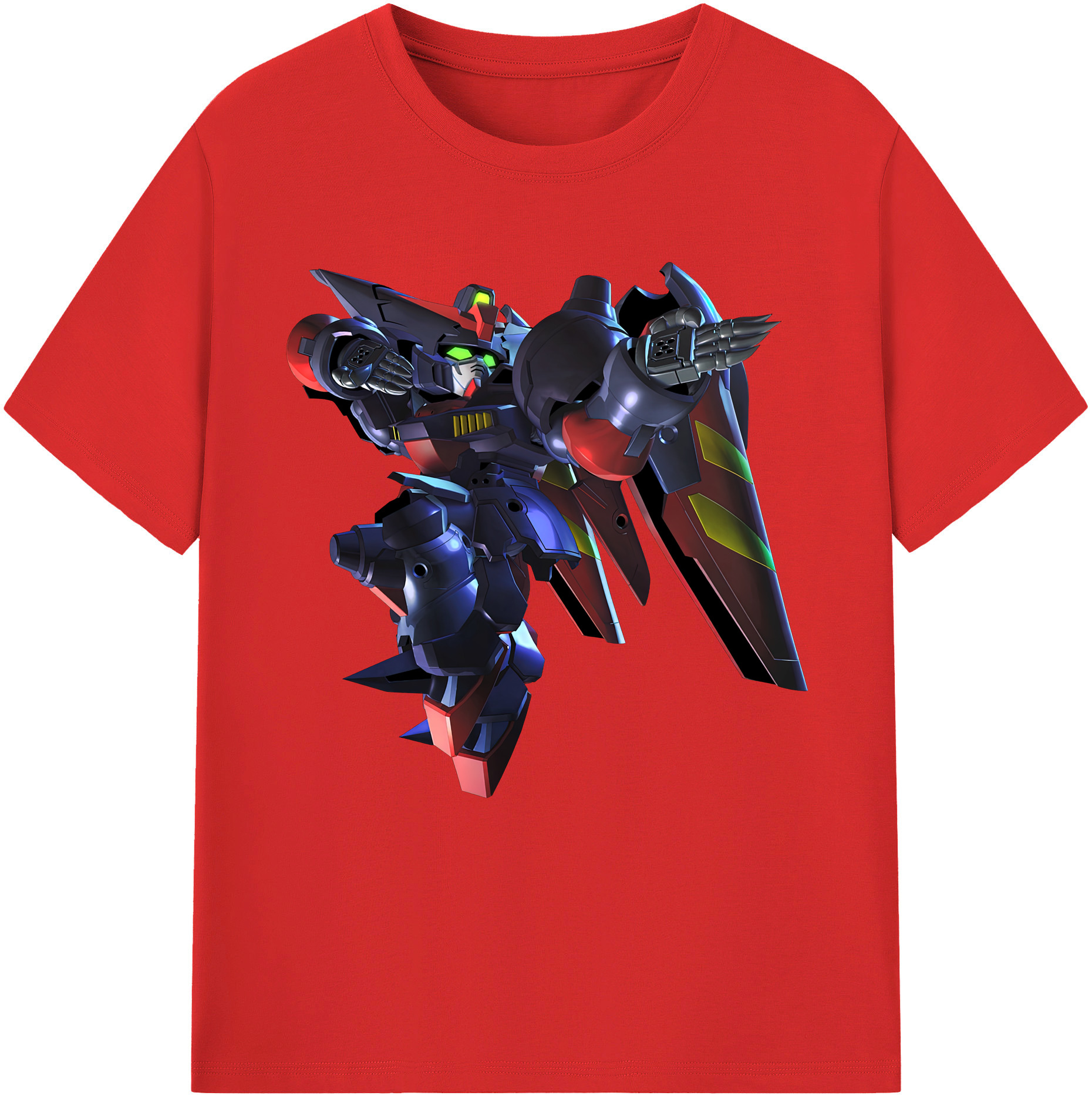 （画像用） 機動戦士ガンダム Mobile Suit Gundam 綿100％半袖Tシャツ（フロントプリント）