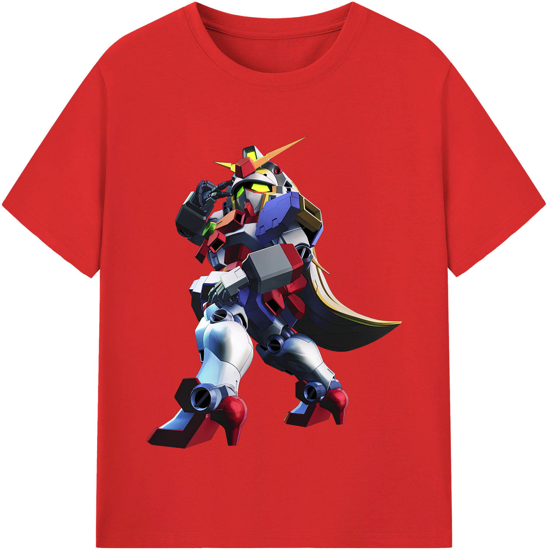 （画像用） 機動戦士ガンダム Mobile Suit Gundam 綿100％半袖Tシャツ（フロントプリント）