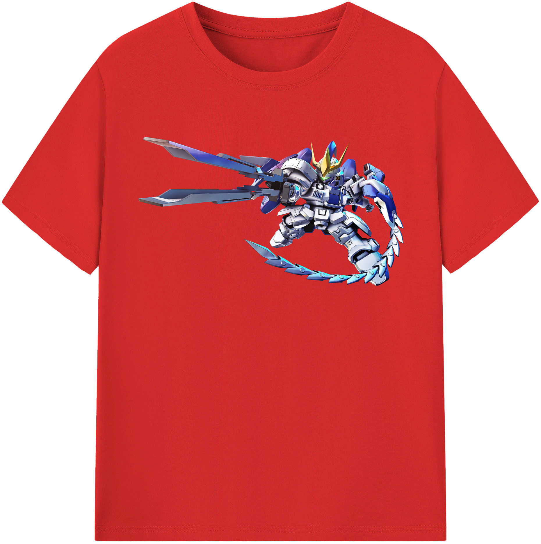 （画像用） 機動戦士ガンダム Mobile Suit Gundam 綿100％半袖Tシャツ（フロントプリント）