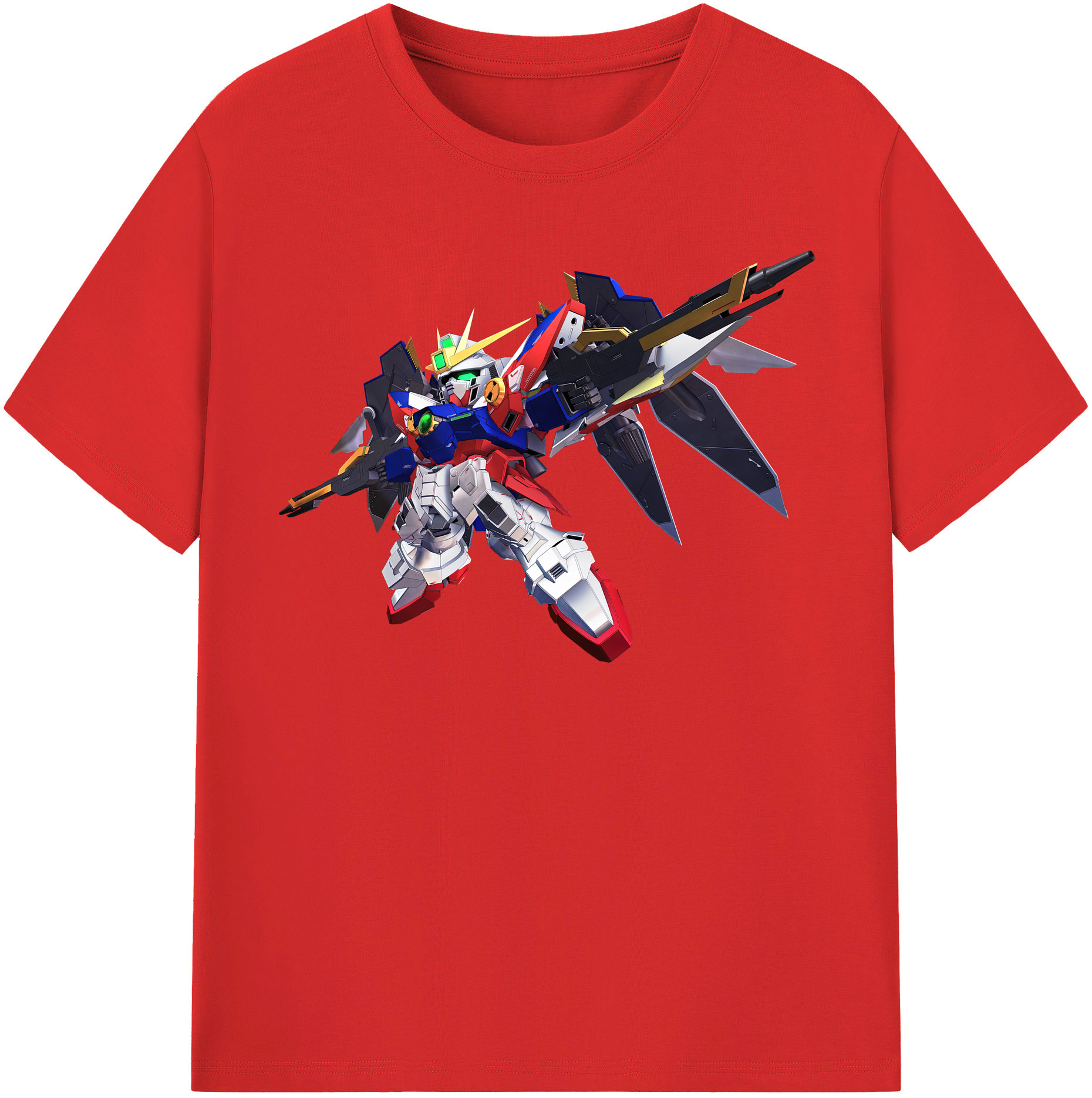 （画像用） 機動戦士ガンダム Mobile Suit Gundam 綿100％半袖Tシャツ（フロントプリント）