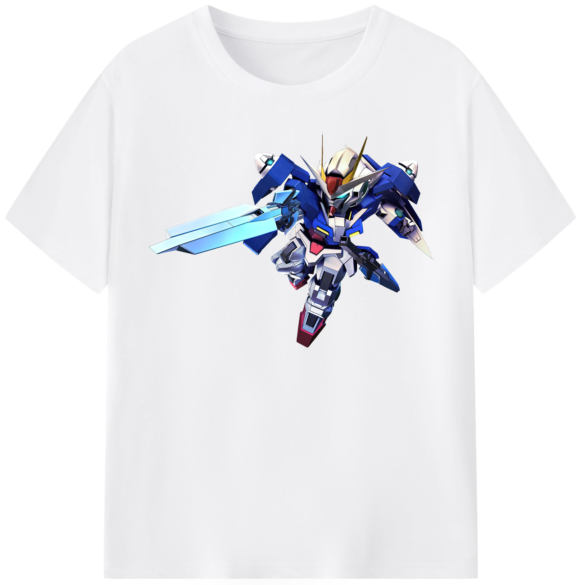 （画像用） 機動戦士ガンダム Mobile Suit Gundam 綿100％半袖Tシャツ（フロントプリント）