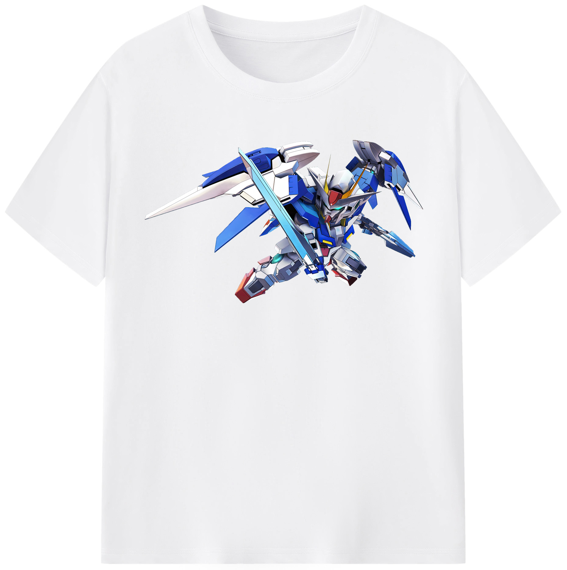 （画像用） 機動戦士ガンダム Mobile Suit Gundam 綿100％半袖Tシャツ（フロントプリント）
