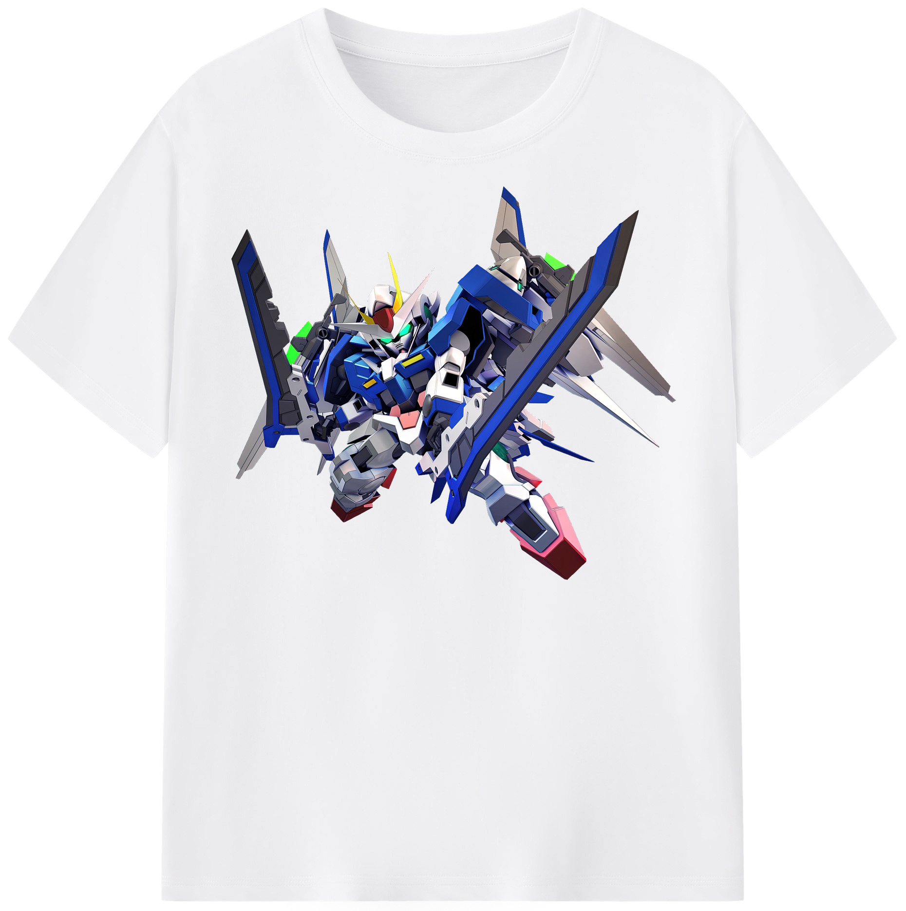 （画像用） 機動戦士ガンダム Mobile Suit Gundam 綿100％半袖Tシャツ（フロントプリント）
