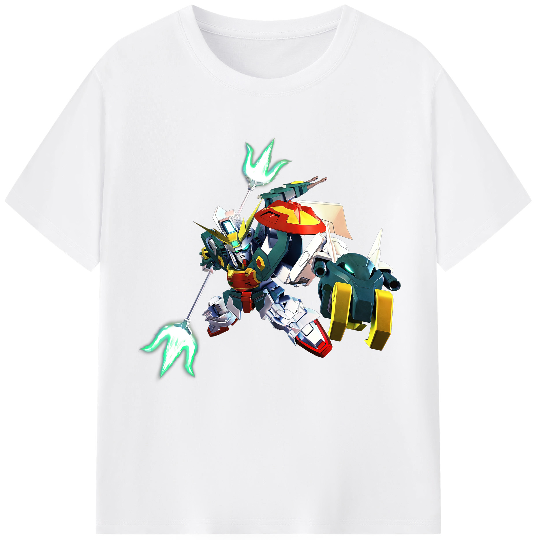 （画像用） 機動戦士ガンダム Mobile Suit Gundam 綿100％半袖Tシャツ（フロントプリント）