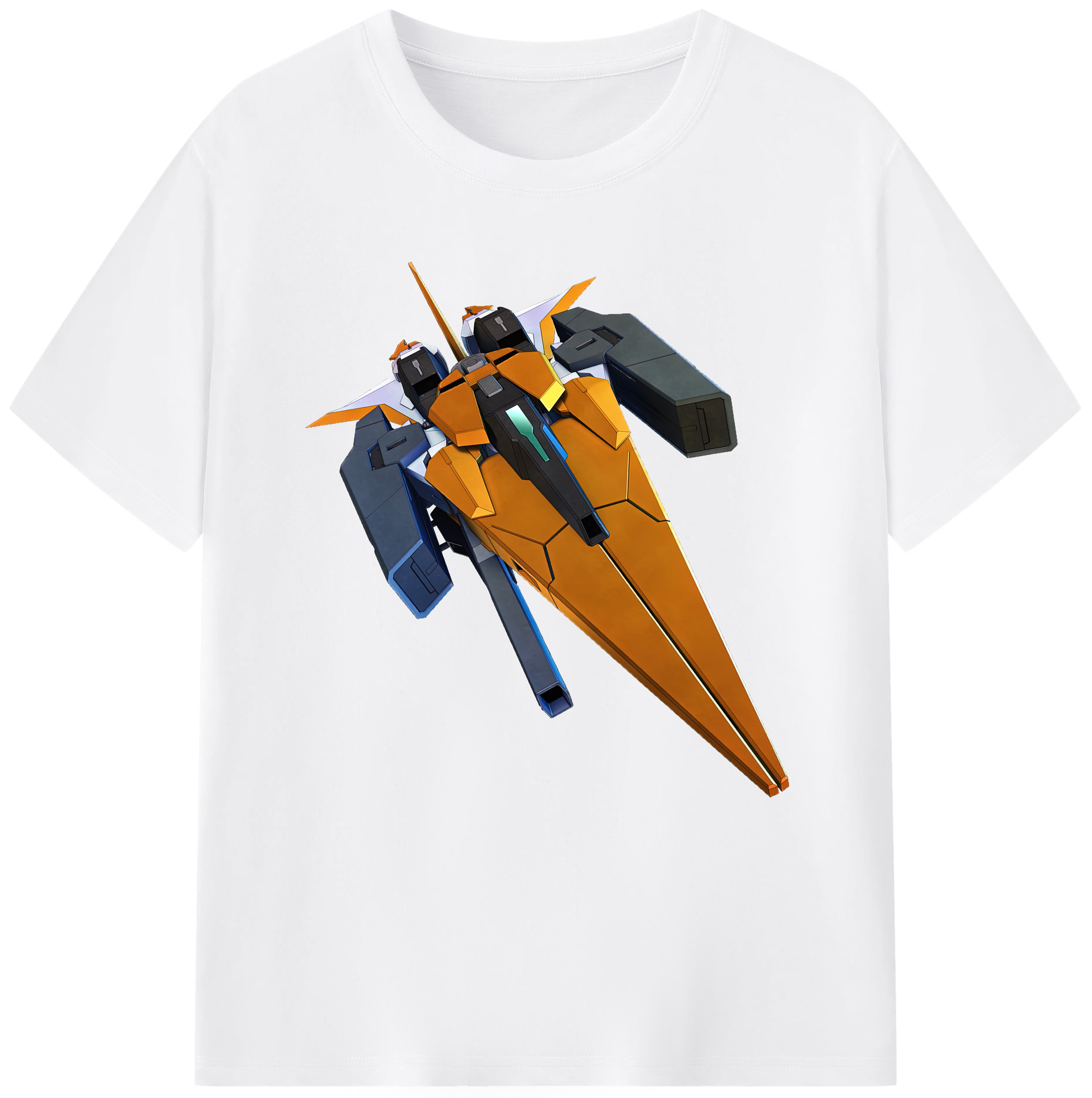 （画像用） 機動戦士ガンダム Mobile Suit Gundam 綿100％半袖Tシャツ（フロントプリント）