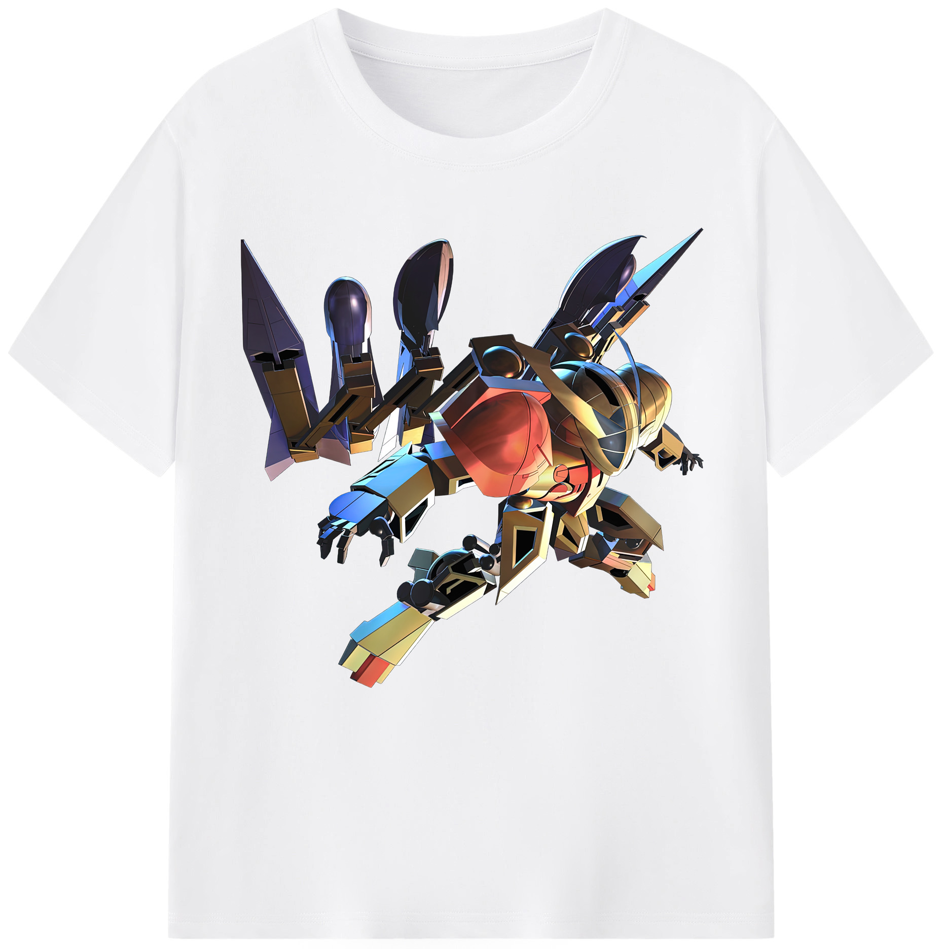 （画像用） 機動戦士ガンダム Mobile Suit Gundam 綿100％半袖Tシャツ（フロントプリント）